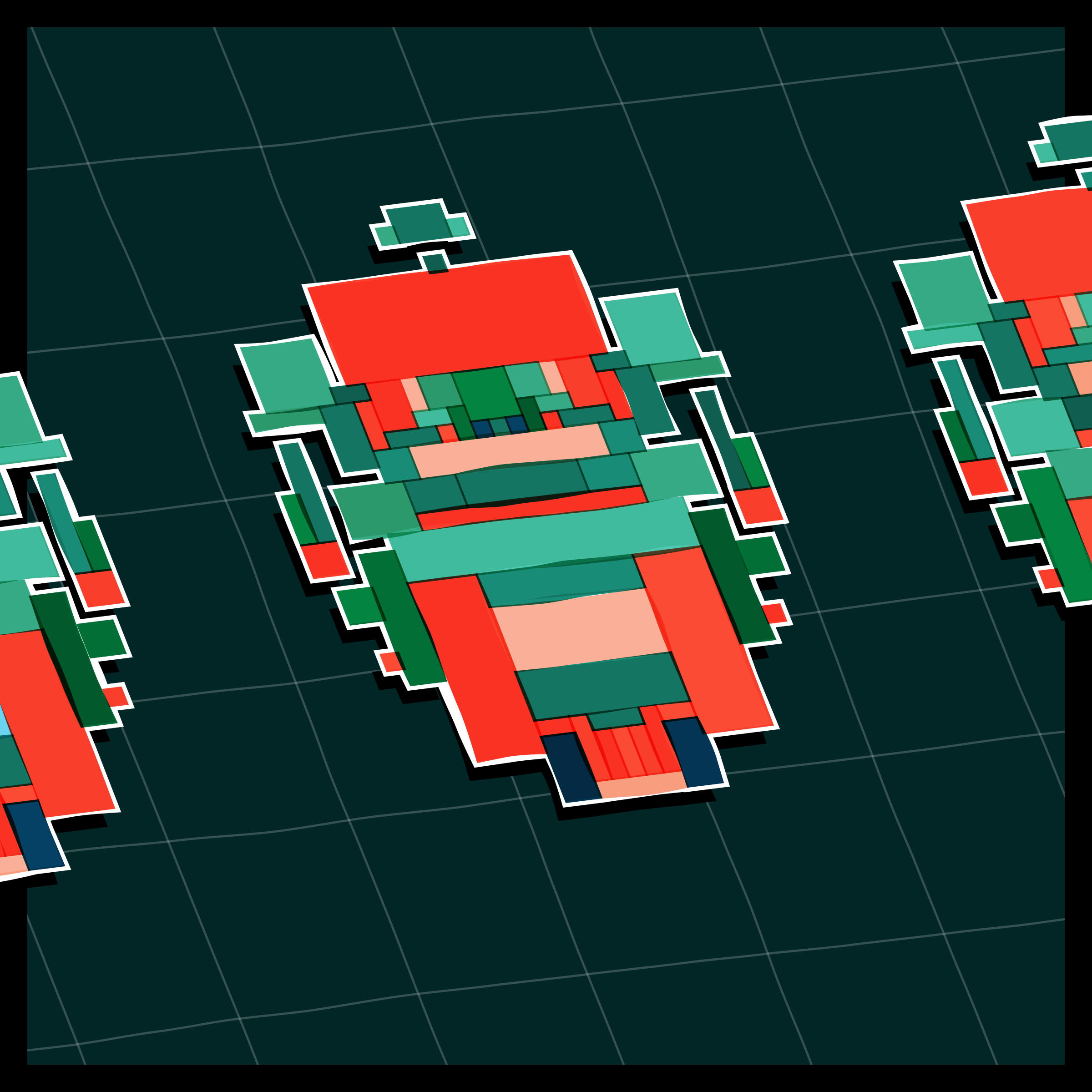 Art Blocks - Art Blocks v2 - Paper Armada #701 - NFT # 37000701