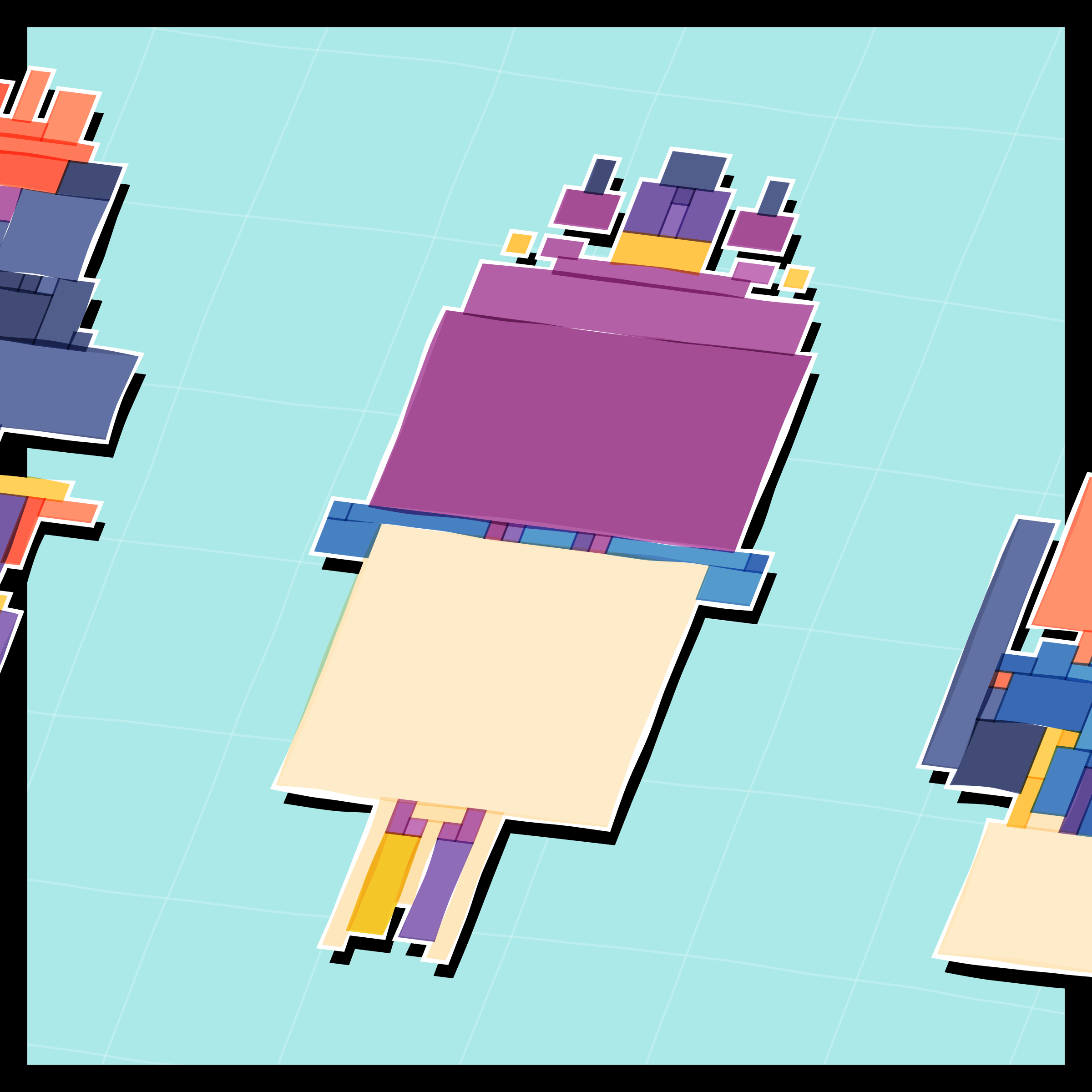 Art Blocks - Art Blocks v2 - Paper Armada #702 - NFT # 37000702