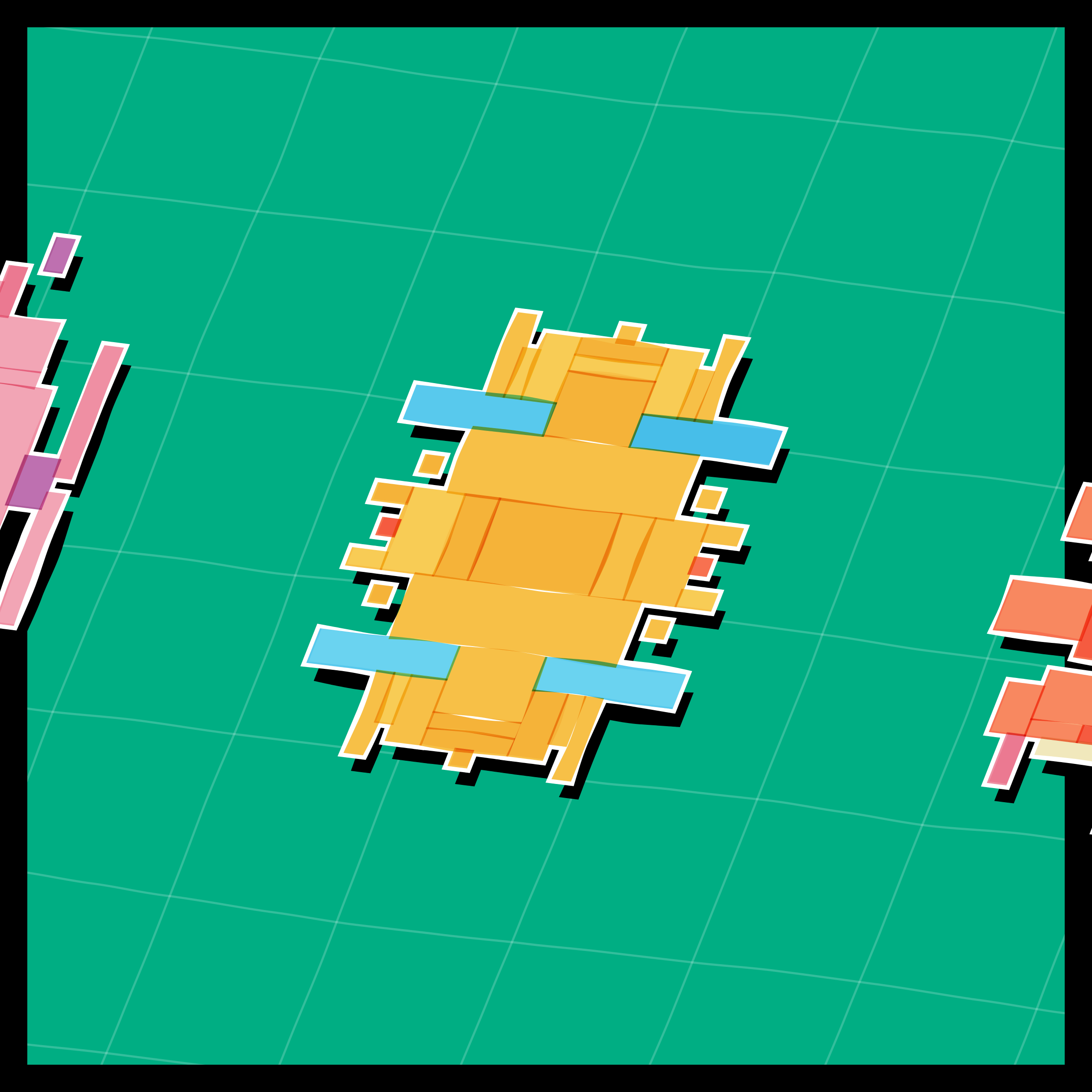 Art Blocks - Art Blocks v2 - Paper Armada #705 - NFT # 37000705
