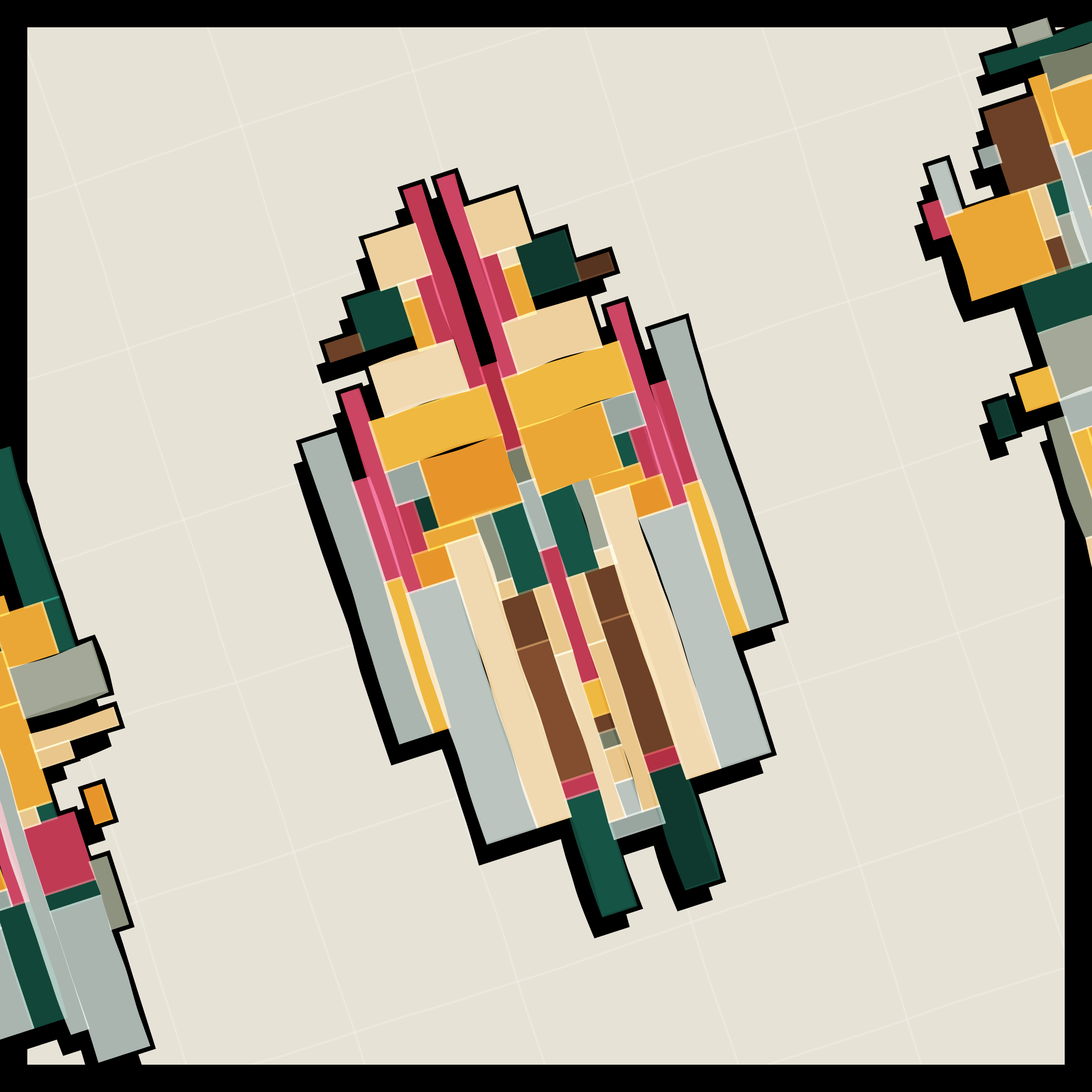 Art Blocks - Art Blocks v2 - Paper Armada #707 - NFT # 37000707