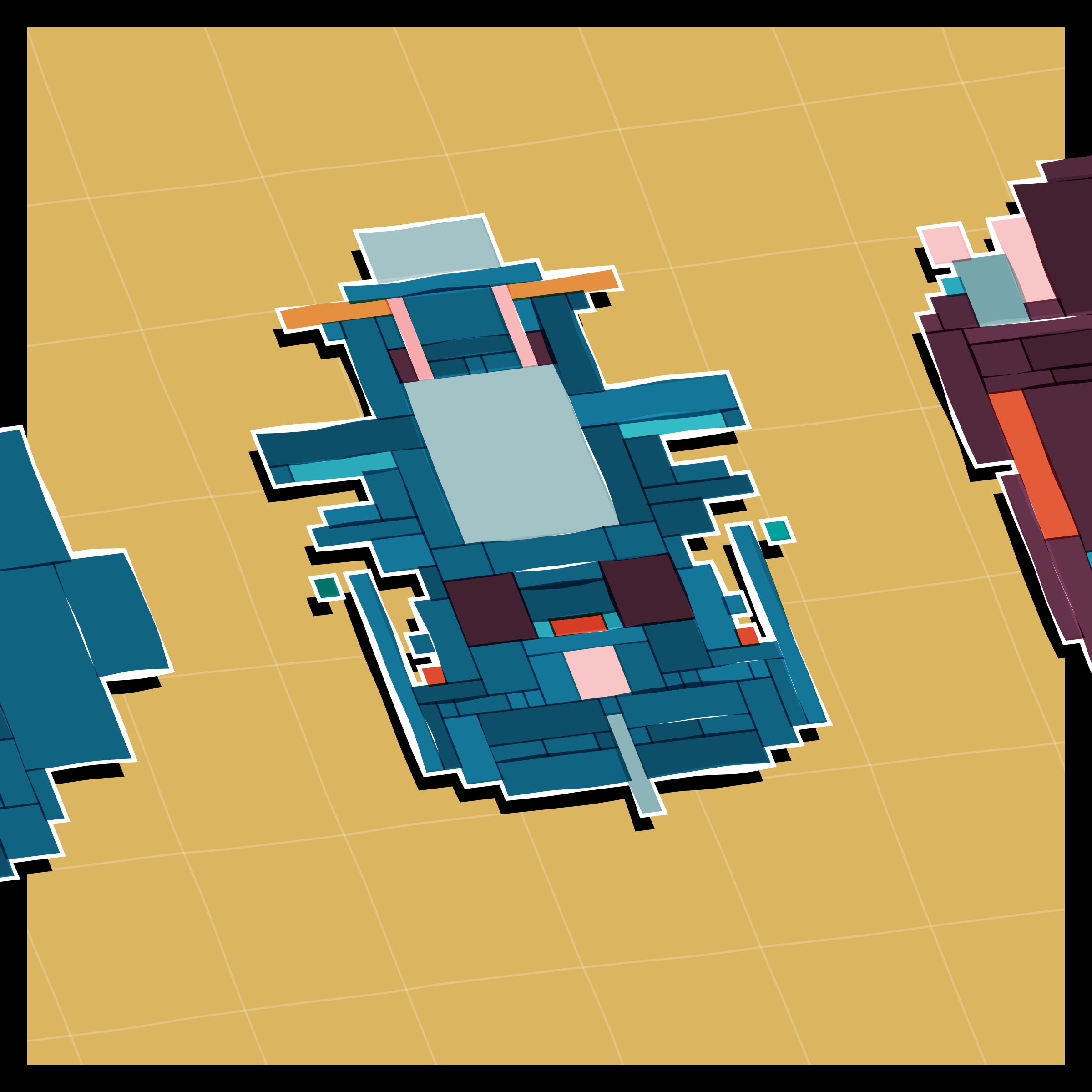 Art Blocks - Art Blocks v2 - Paper Armada #716 - NFT # 37000716