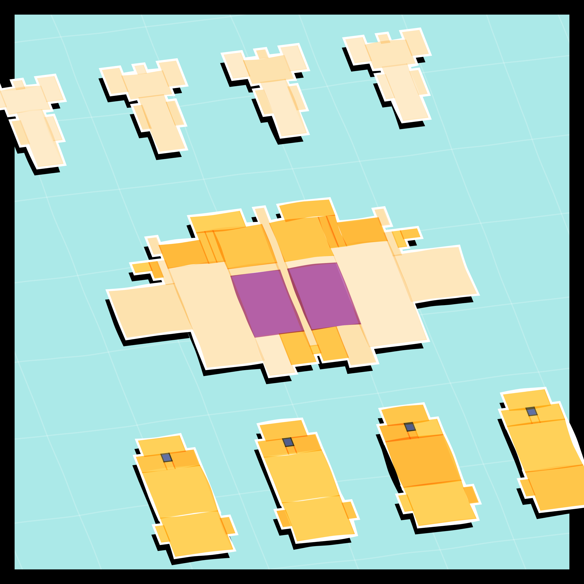 Art Blocks - Art Blocks v2 - Paper Armada #717 - NFT # 37000717