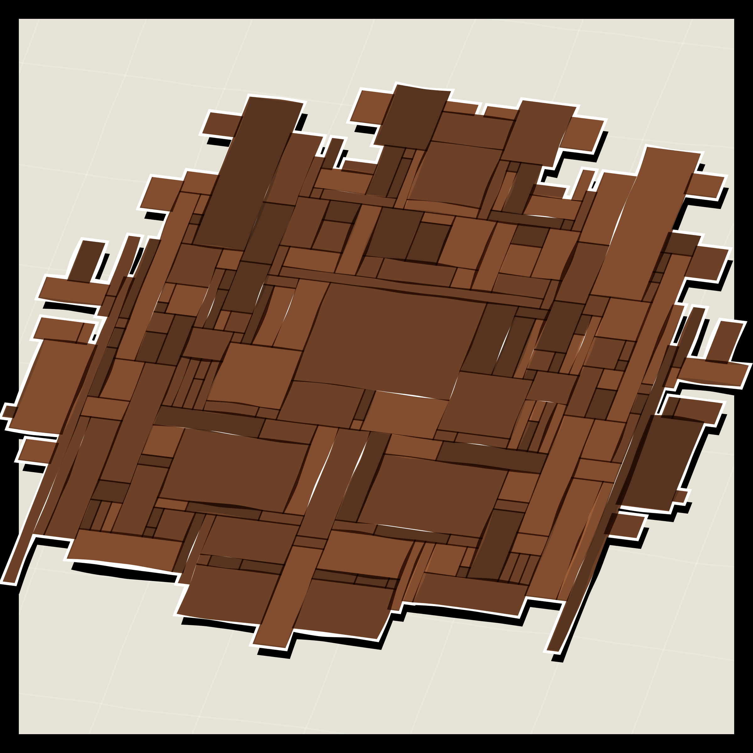 Art Blocks - Art Blocks v2 - Paper Armada #724 - NFT # 37000724