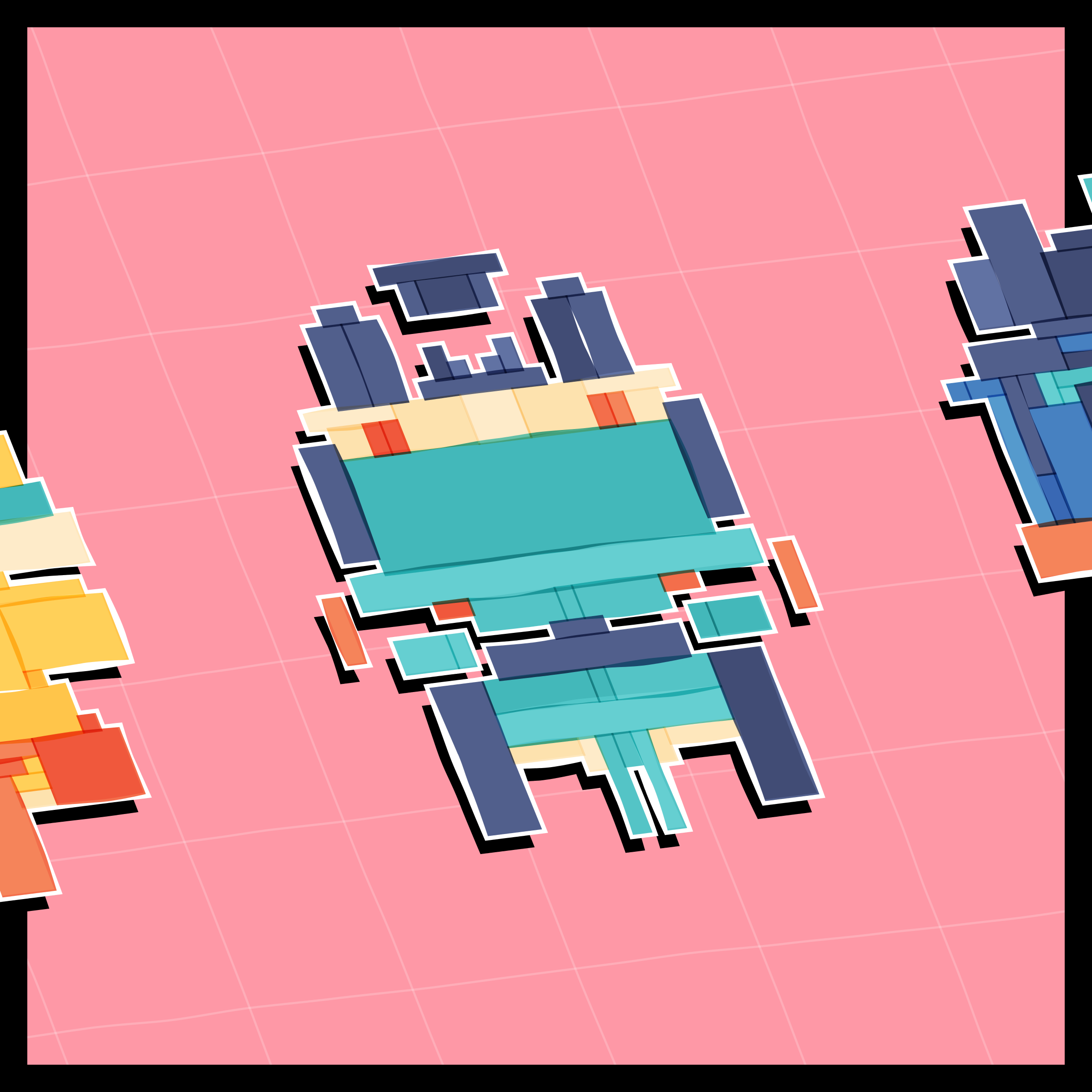 Art Blocks - Art Blocks v2 - Paper Armada #732 - NFT # 37000732