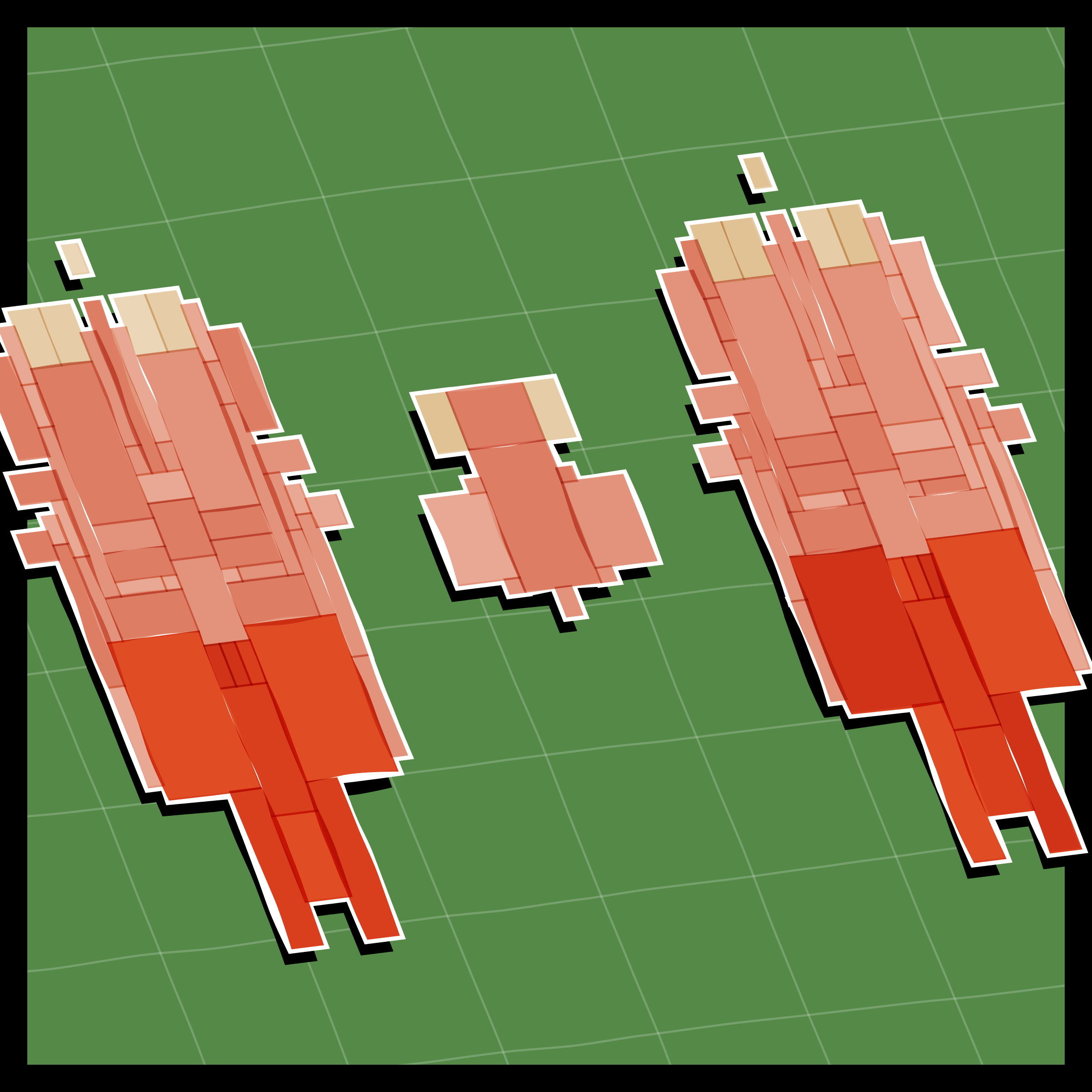 Art Blocks - Art Blocks v2 - Paper Armada #733 - NFT # 37000733