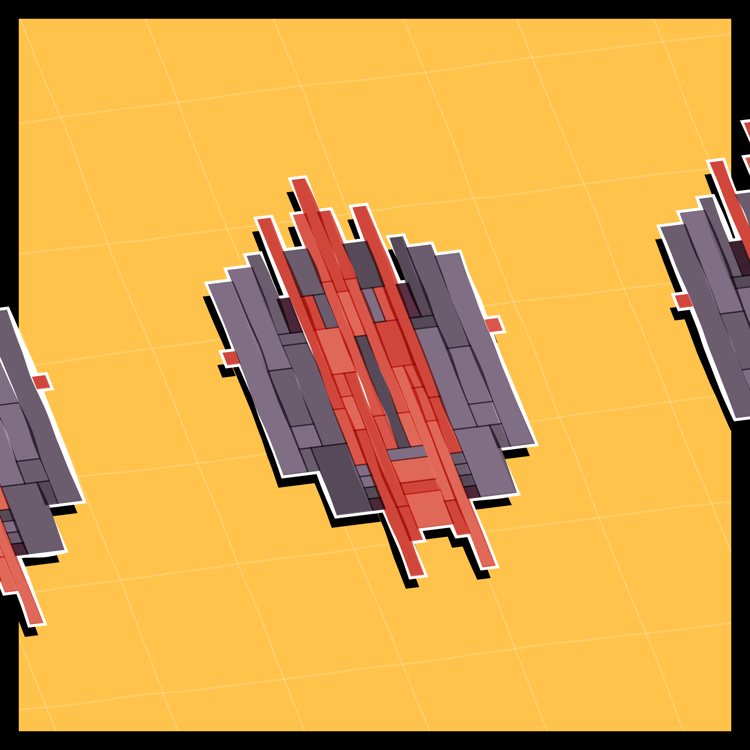 Art Blocks - Art Blocks v2 - Paper Armada #735 - NFT # 37000735