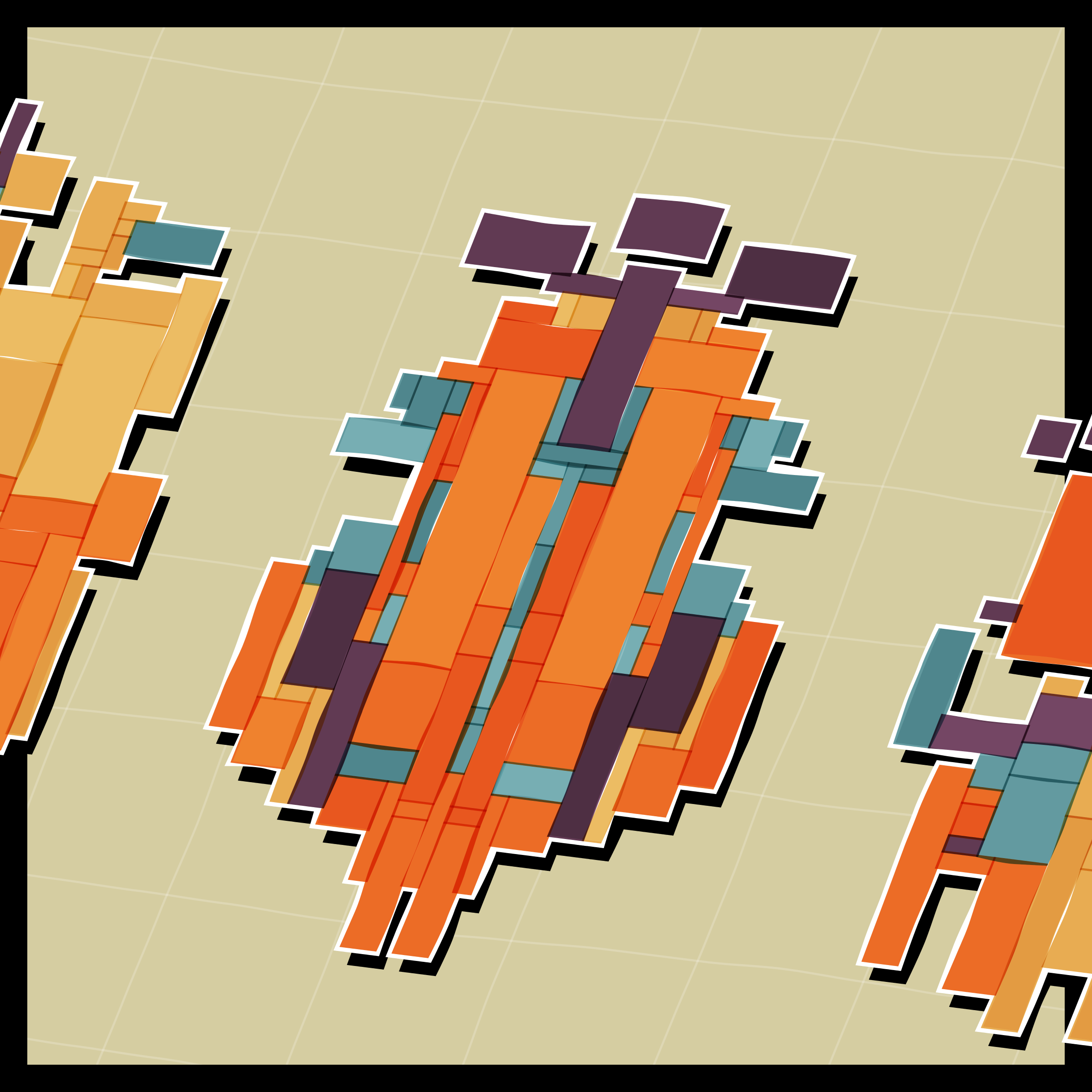 Art Blocks - Art Blocks v2 - Paper Armada #740 - NFT # 37000740