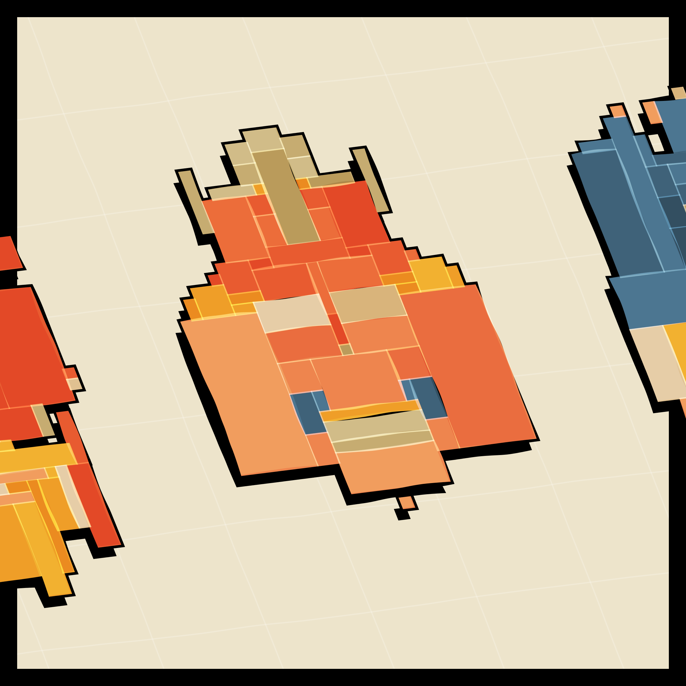 Art Blocks - Art Blocks v2 - Paper Armada #754 - NFT # 37000754