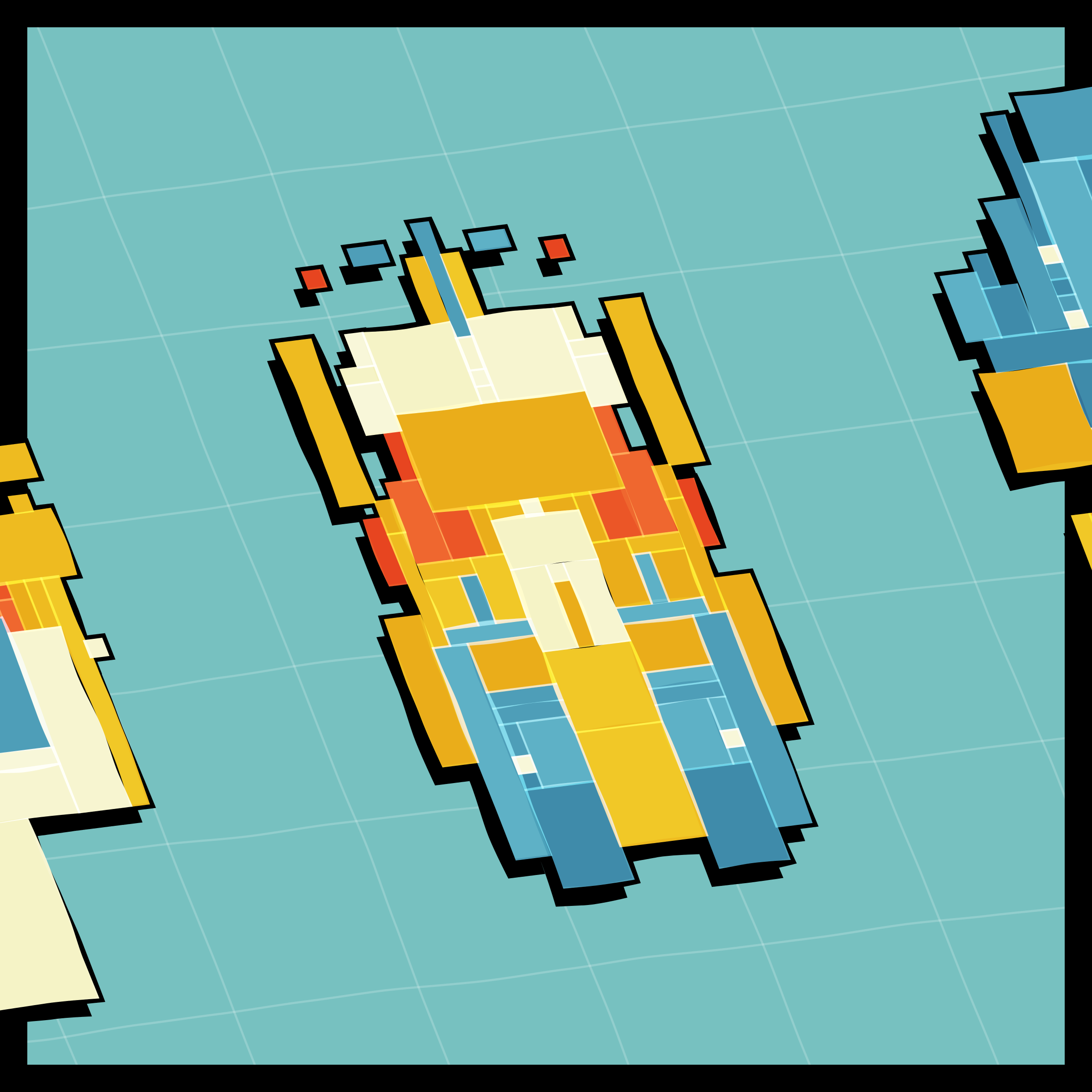 Art Blocks - Art Blocks v2 - Paper Armada #755 - NFT # 37000755