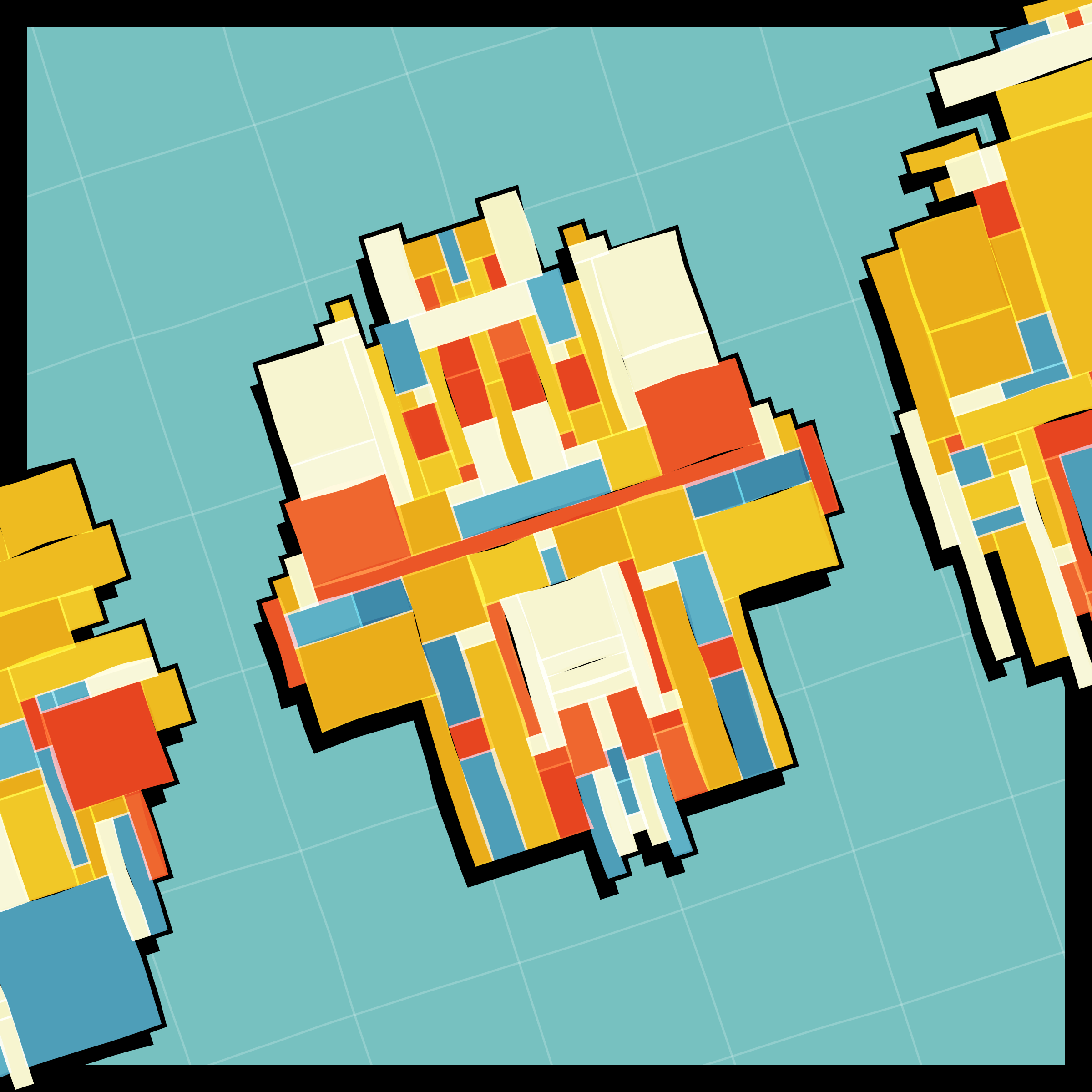 Art Blocks - Art Blocks v2 - Paper Armada #756 - NFT # 37000756