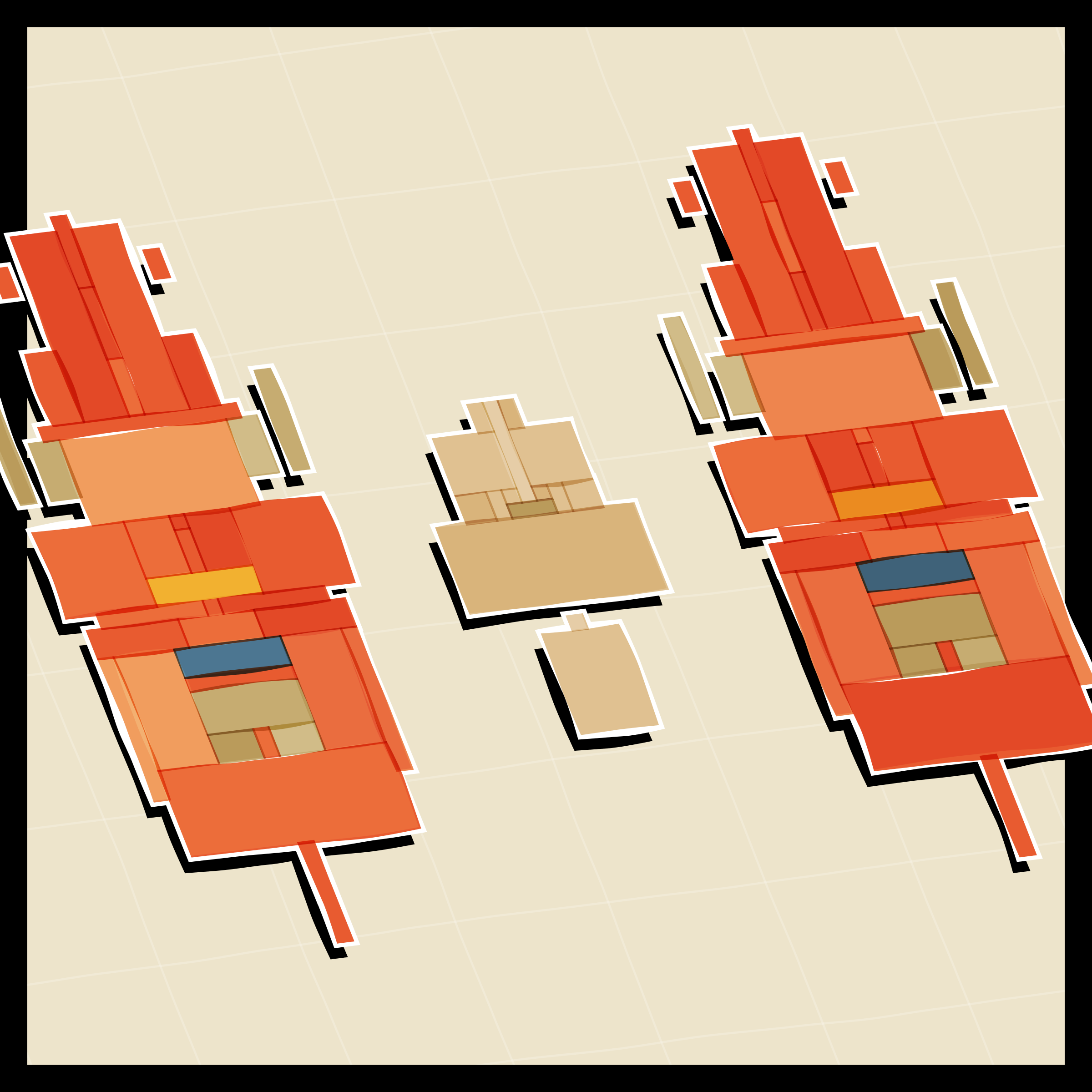 Art Blocks - Art Blocks v2 - Paper Armada #762 - NFT # 37000762