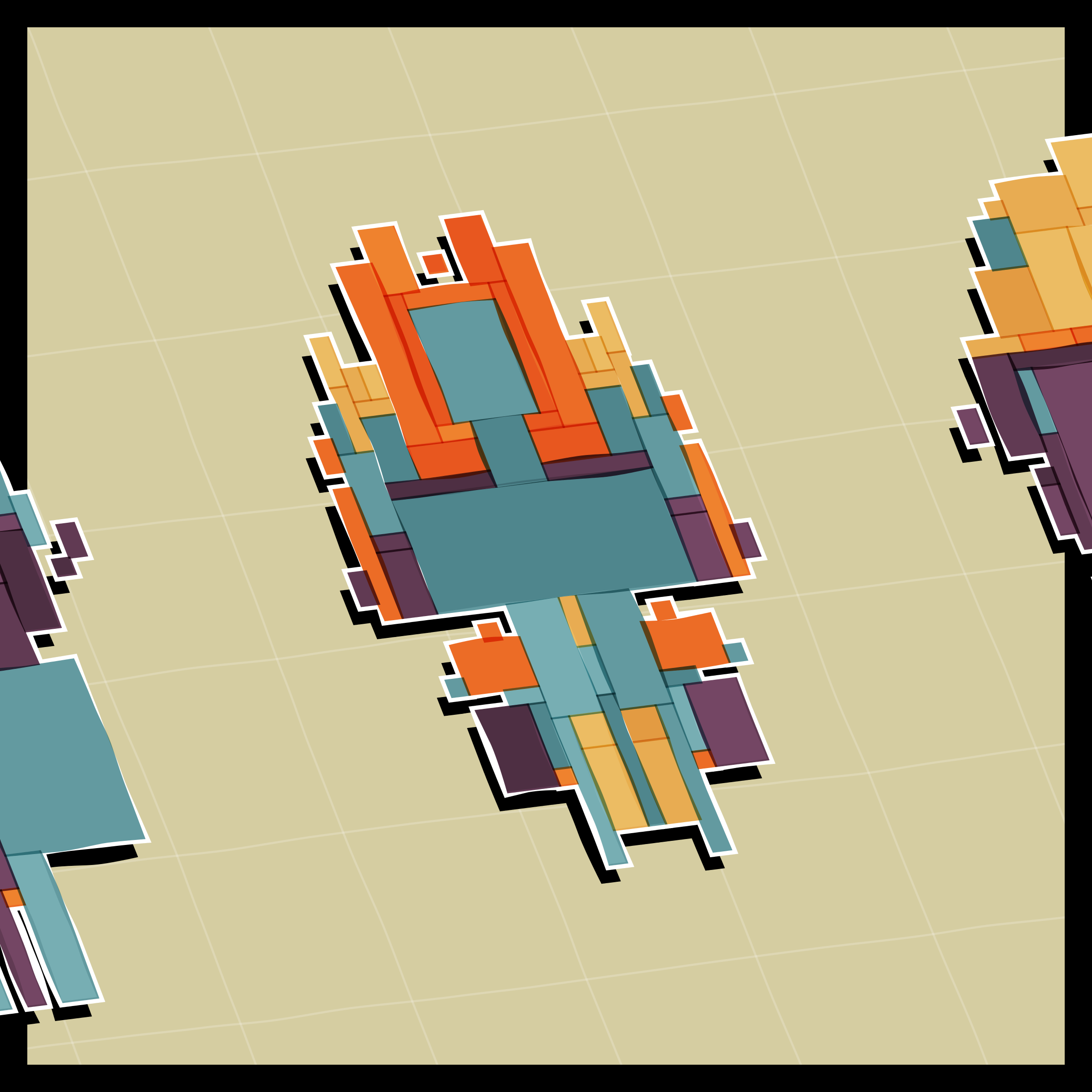 Art Blocks - Art Blocks v2 - Paper Armada #773 - NFT # 37000773