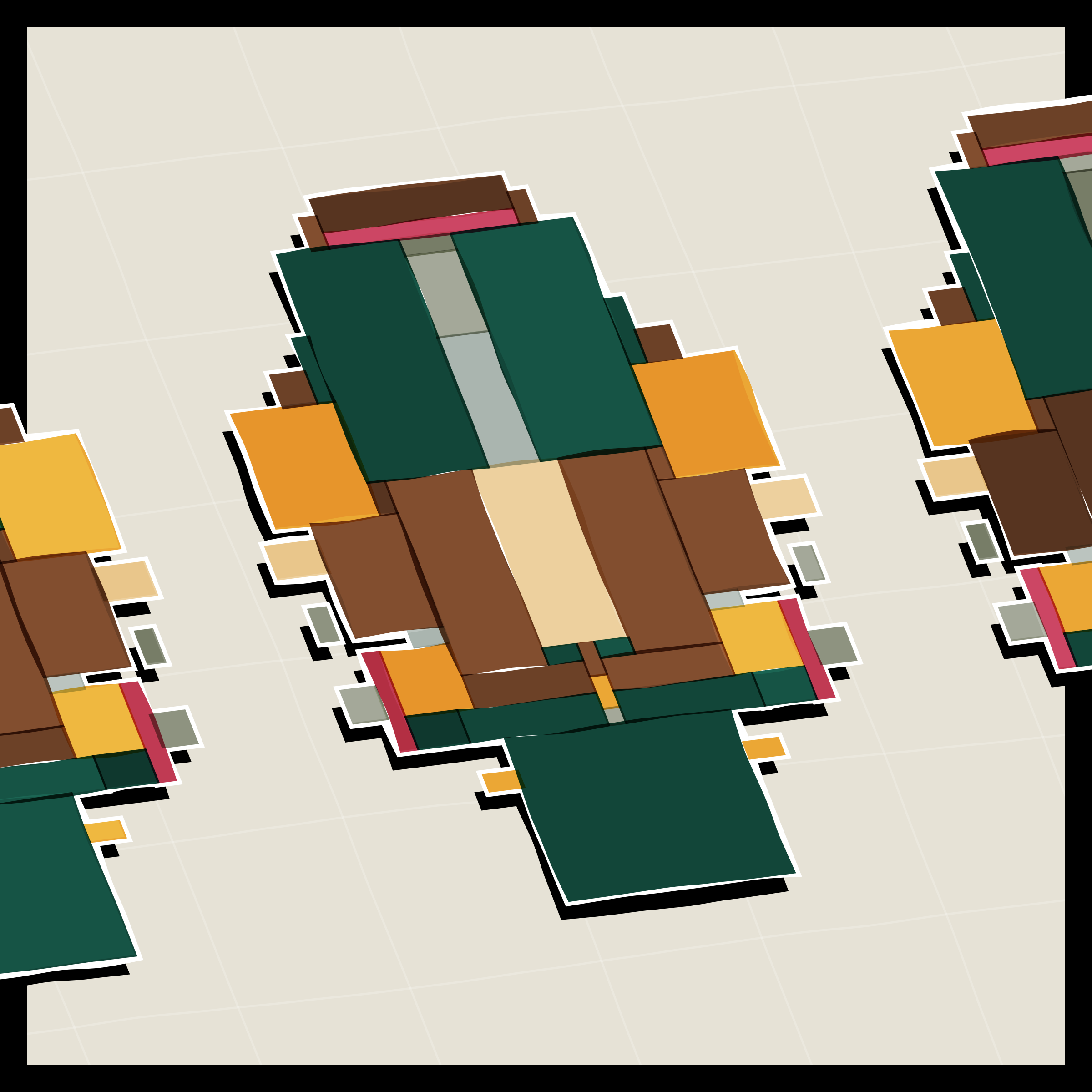 Art Blocks - Art Blocks v2 - Paper Armada #774 - NFT # 37000774