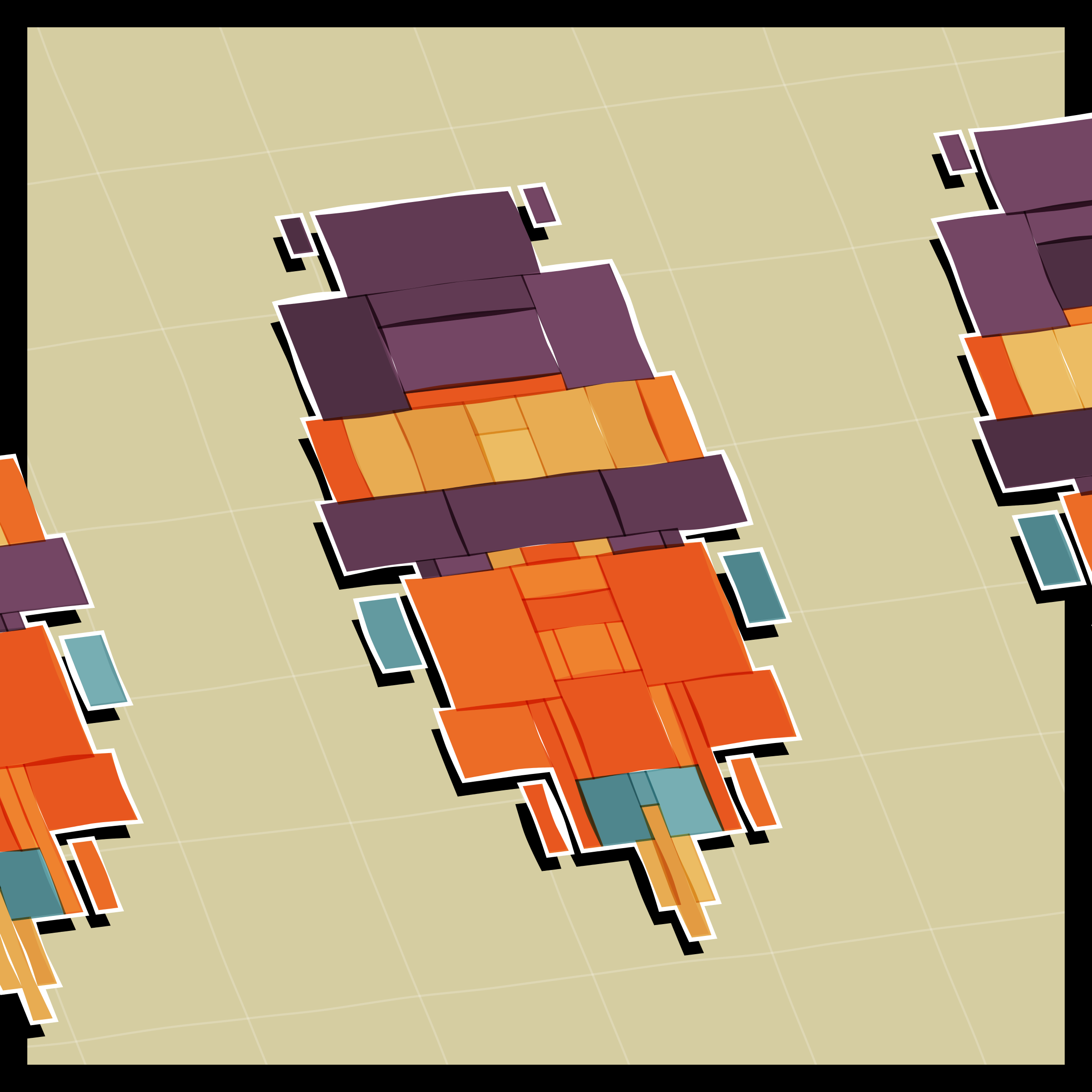 Art Blocks - Art Blocks v2 - Paper Armada #775 - NFT # 37000775