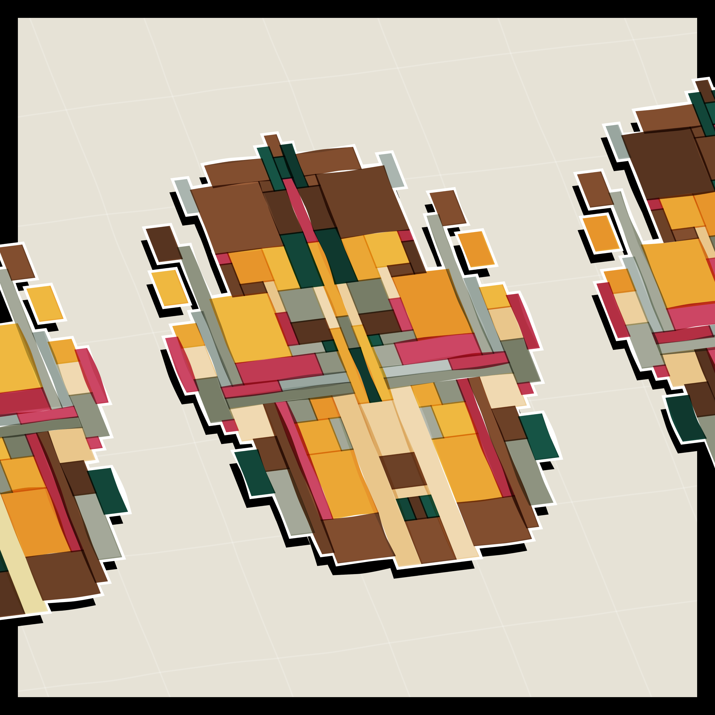 Art Blocks - Art Blocks v2 - Paper Armada #788 - NFT # 37000788