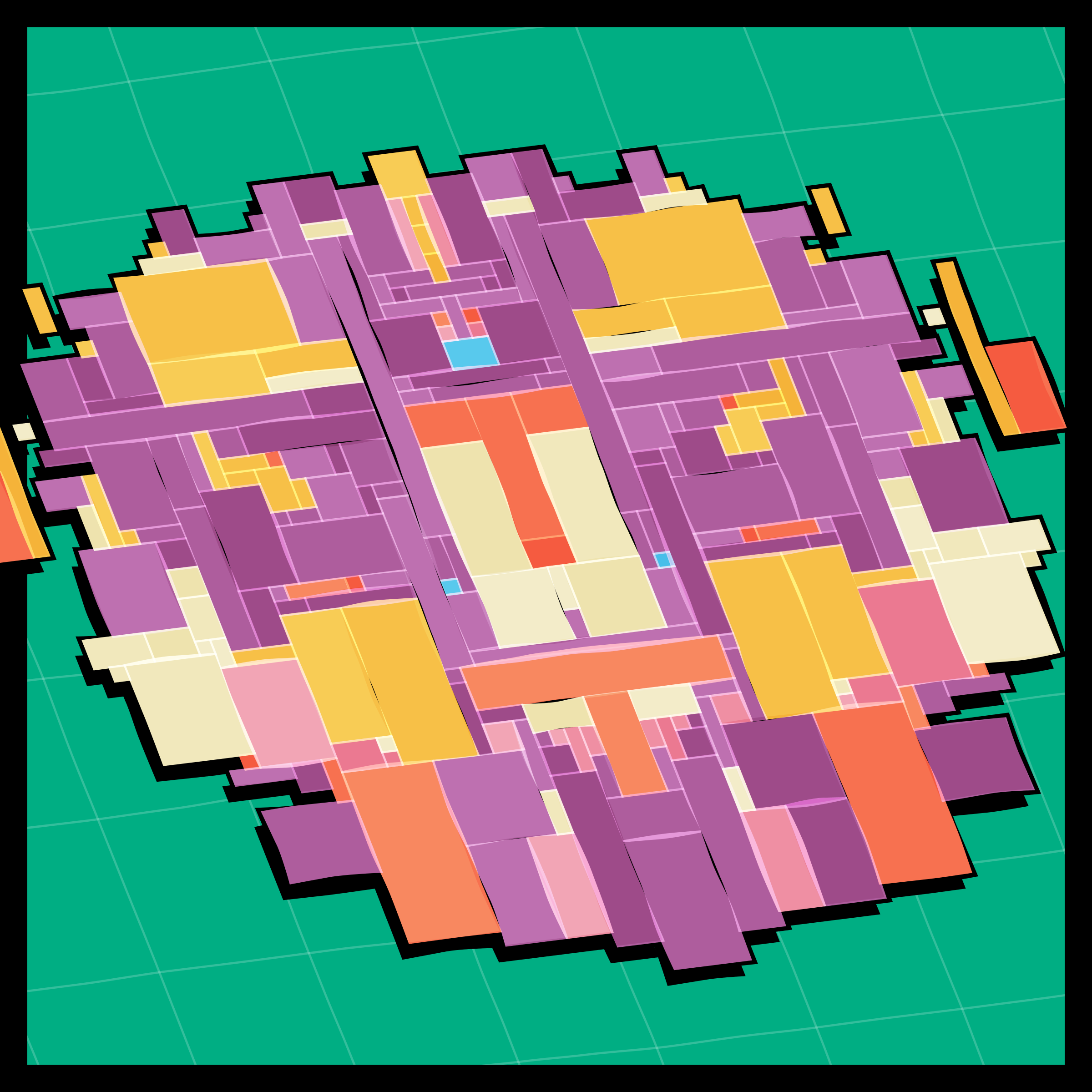 Art Blocks - Art Blocks v2 - Paper Armada #793 - NFT # 37000793