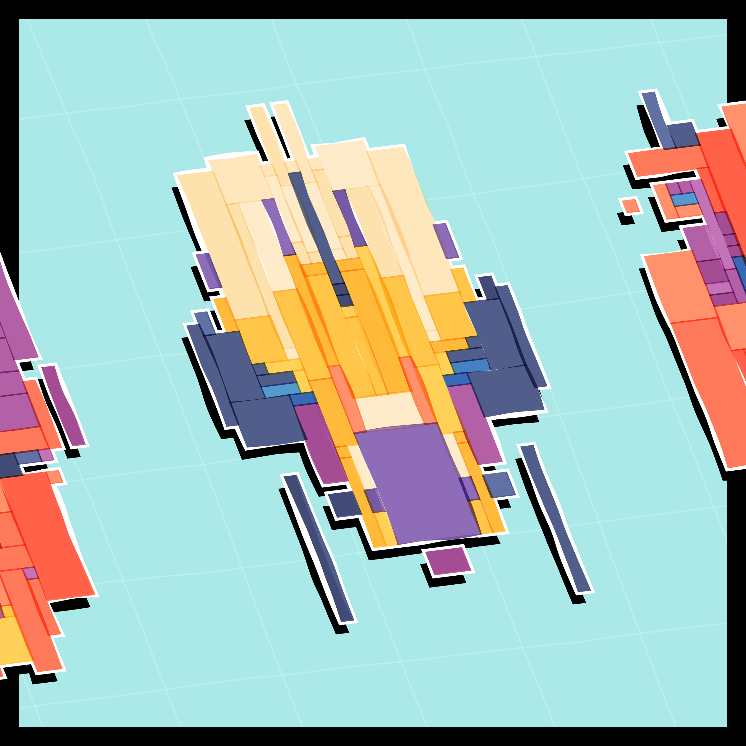 Art Blocks - Art Blocks v2 - Paper Armada #802 - NFT # 37000802