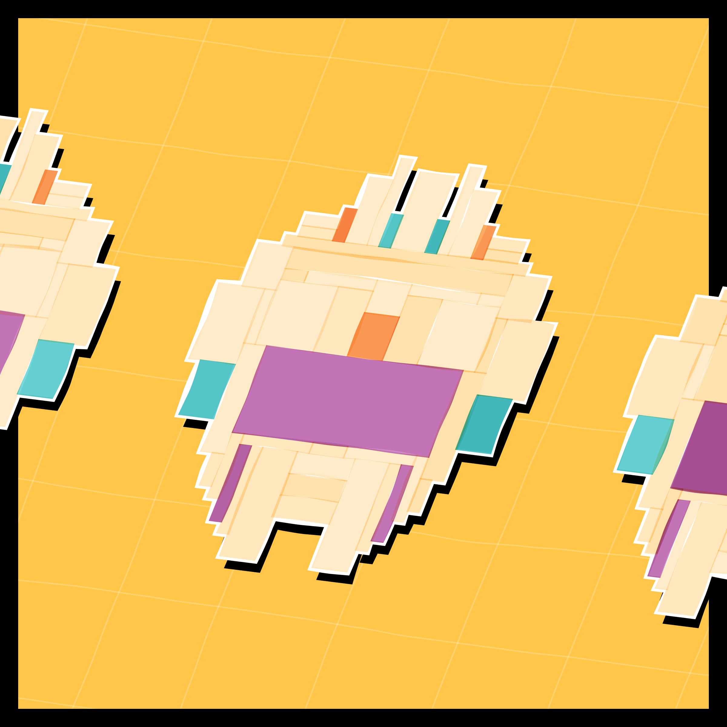 Art Blocks - Art Blocks v2 - Paper Armada #806 - NFT # 37000806