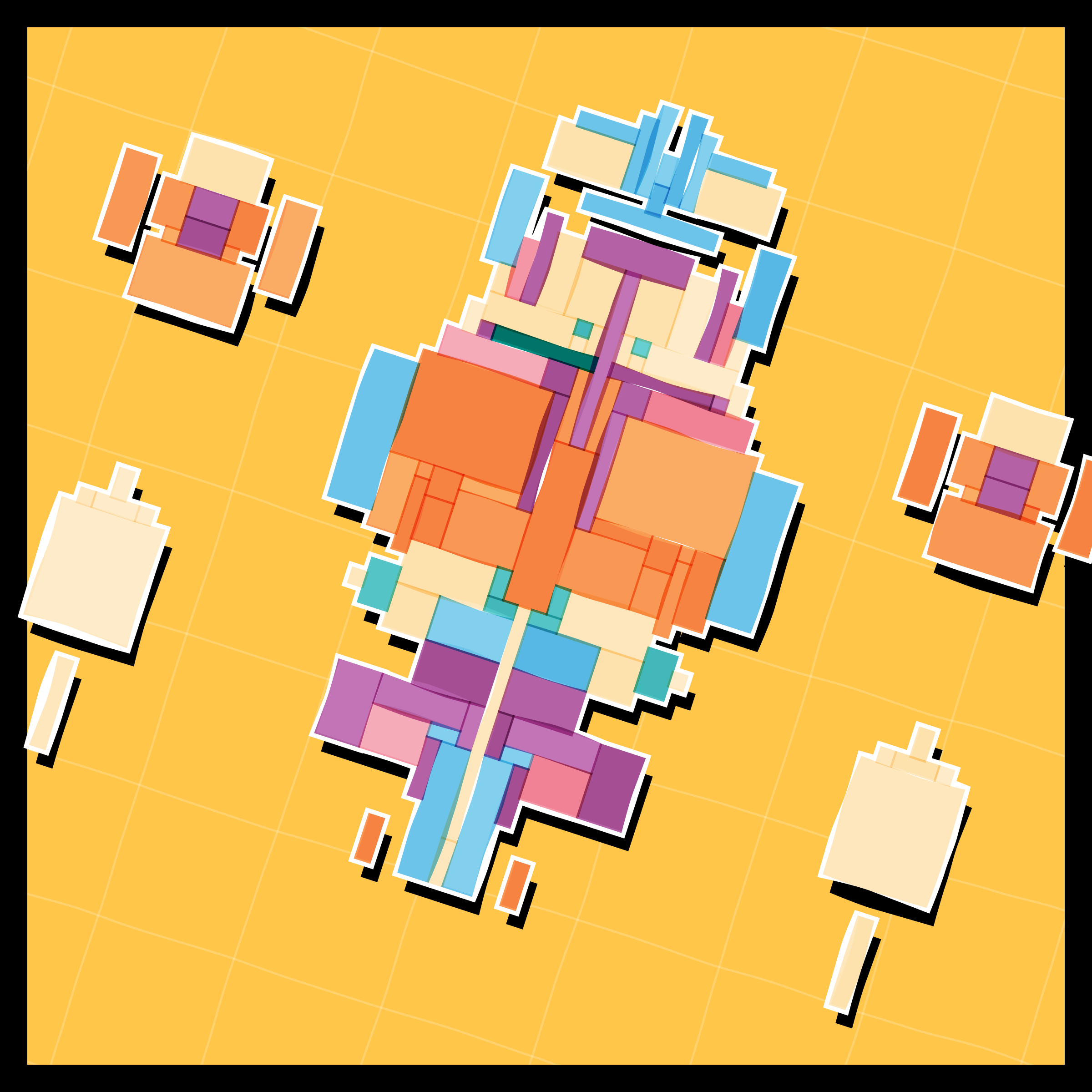 Art Blocks - Art Blocks v2 - Paper Armada #808 - NFT # 37000808