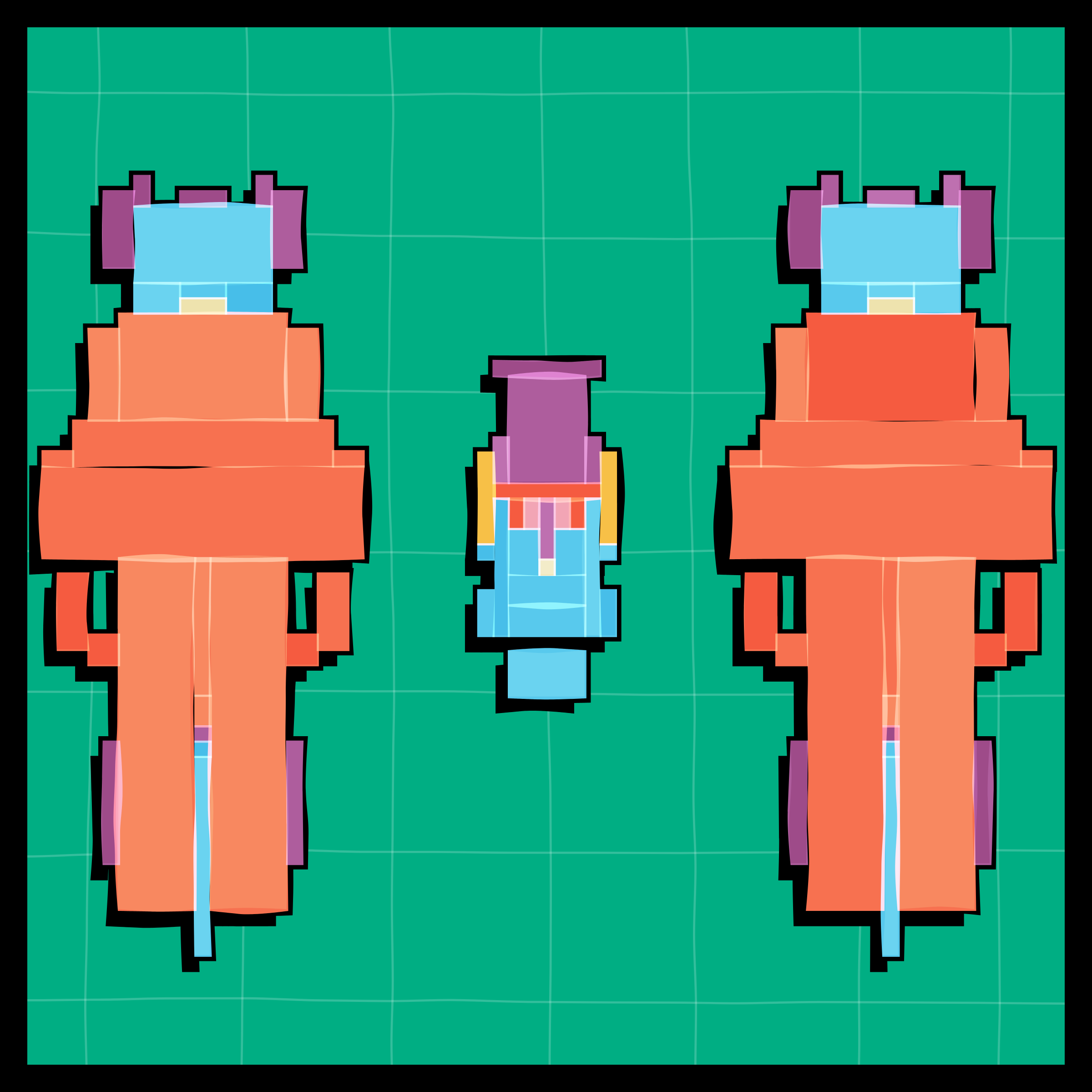 Art Blocks - Art Blocks v2 - Paper Armada #811 - NFT # 37000811