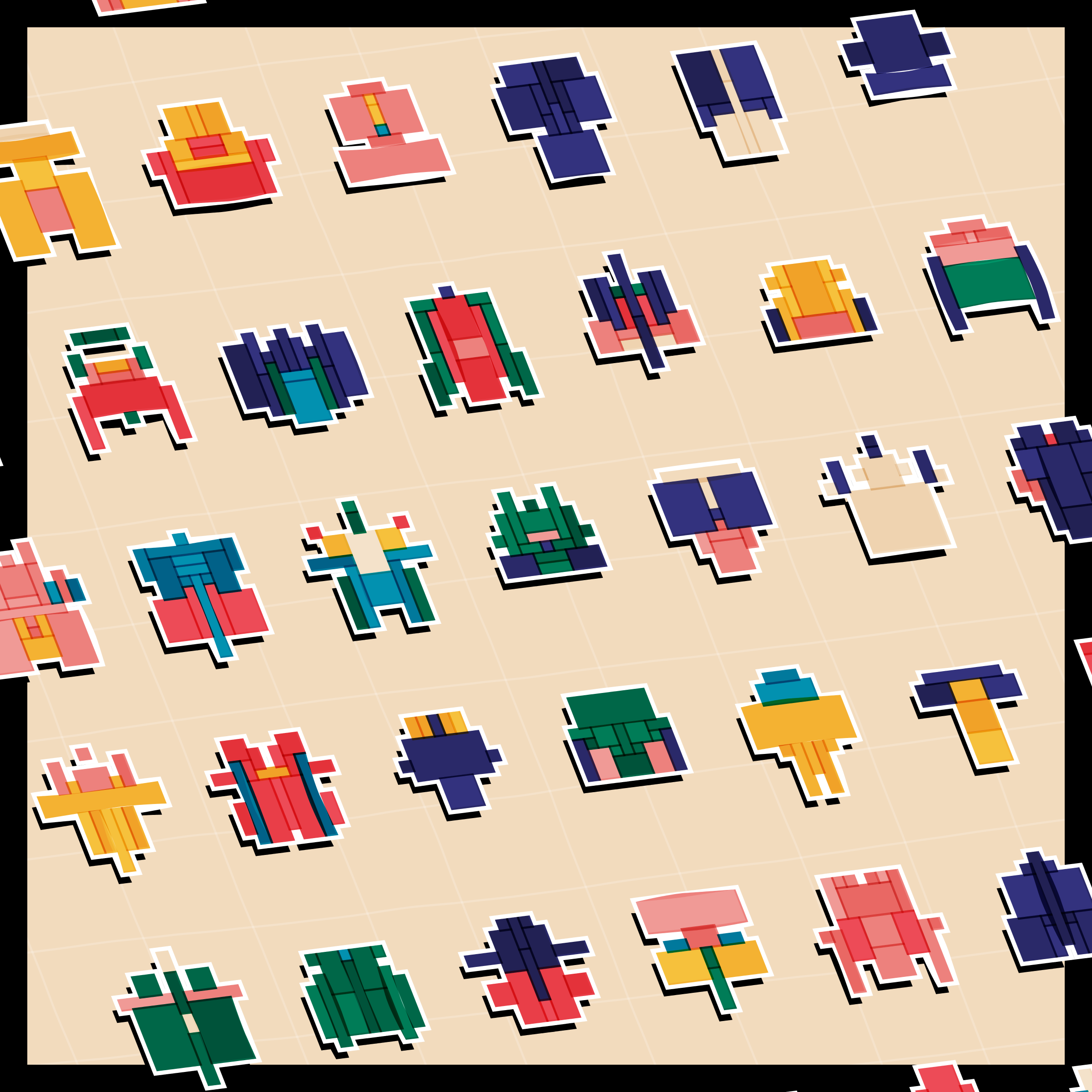 Art Blocks - Art Blocks v2 - Paper Armada #834 - NFT # 37000834