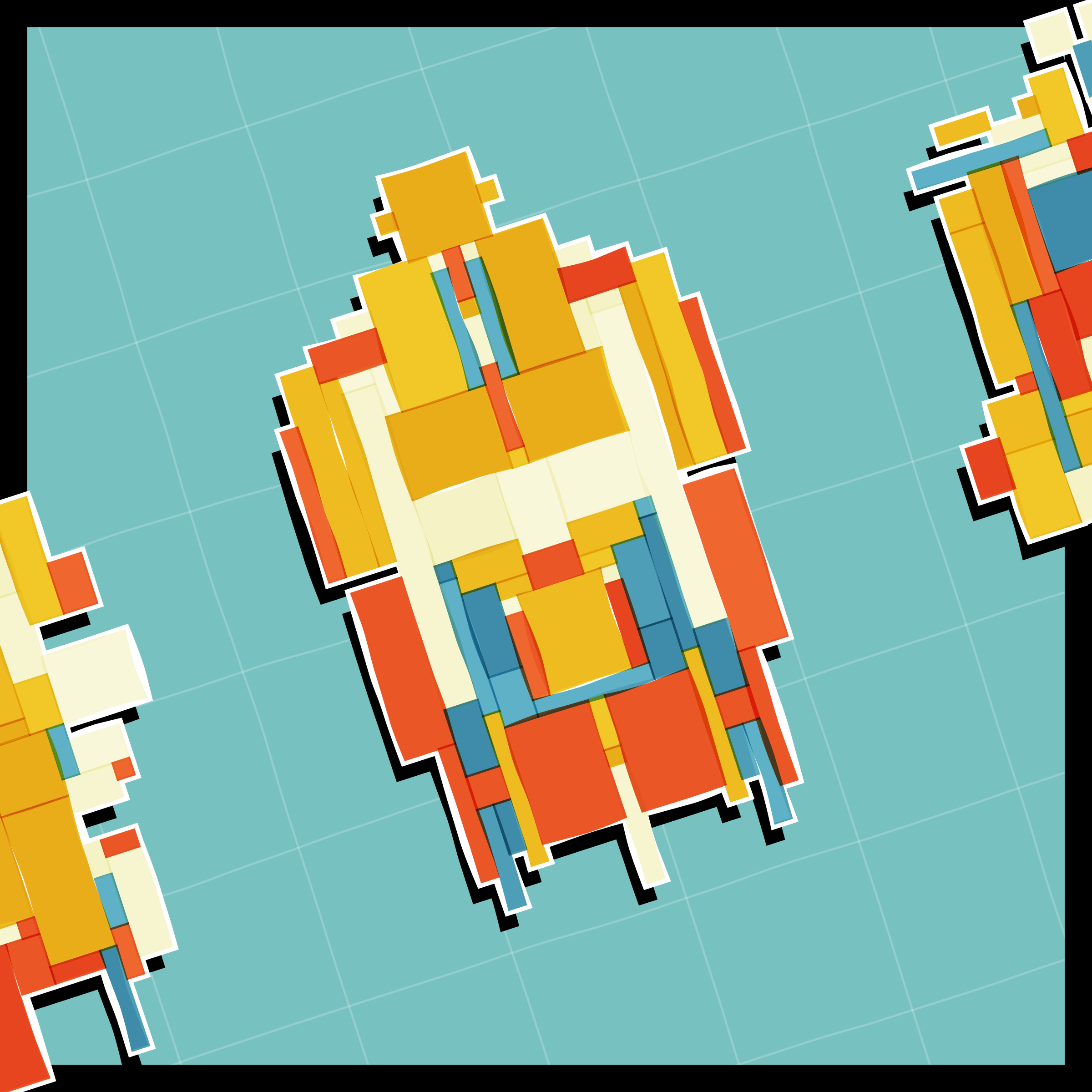 Art Blocks - Art Blocks v2 - Paper Armada #835 - NFT # 37000835