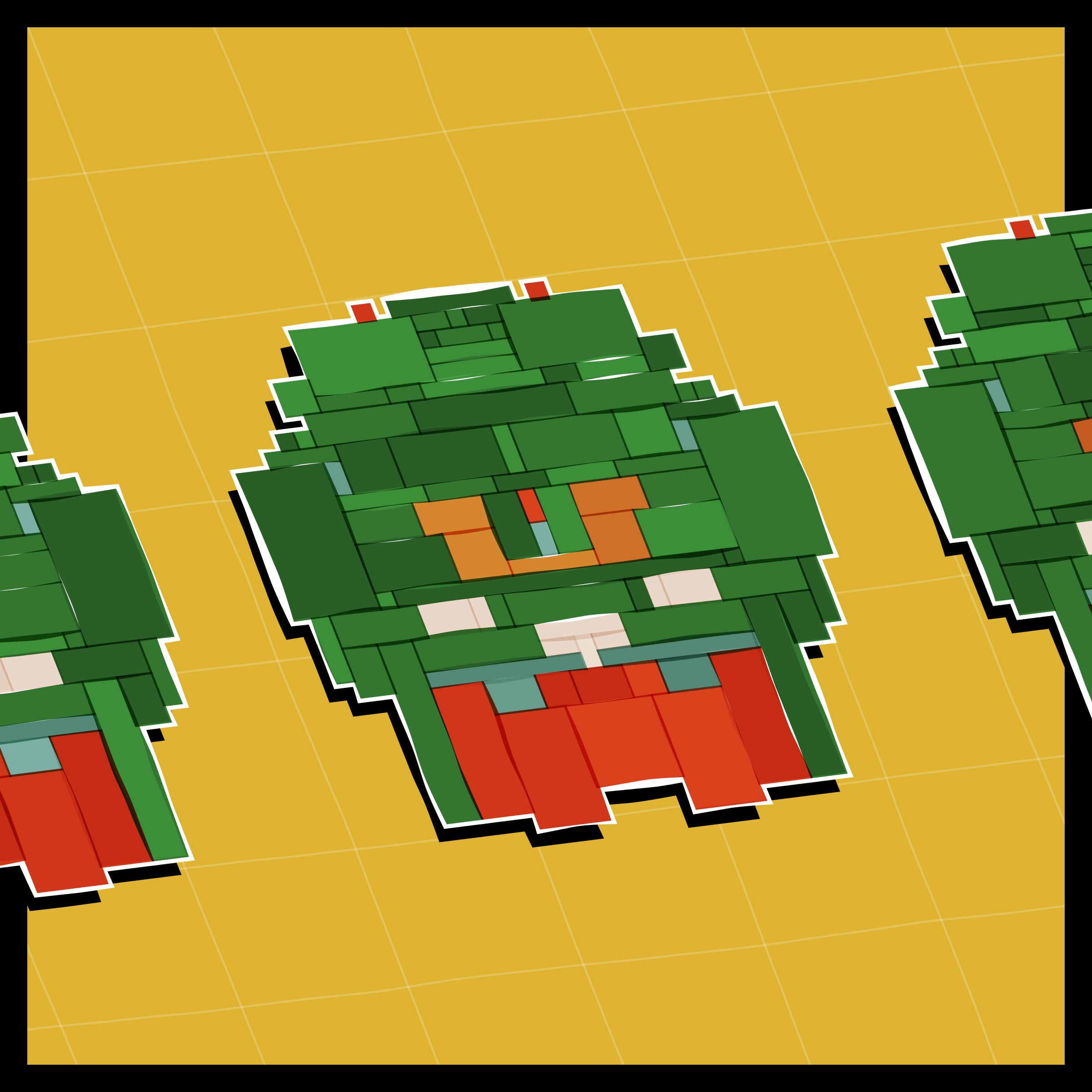 Art Blocks - Art Blocks v2 - Paper Armada #853 - NFT # 37000853