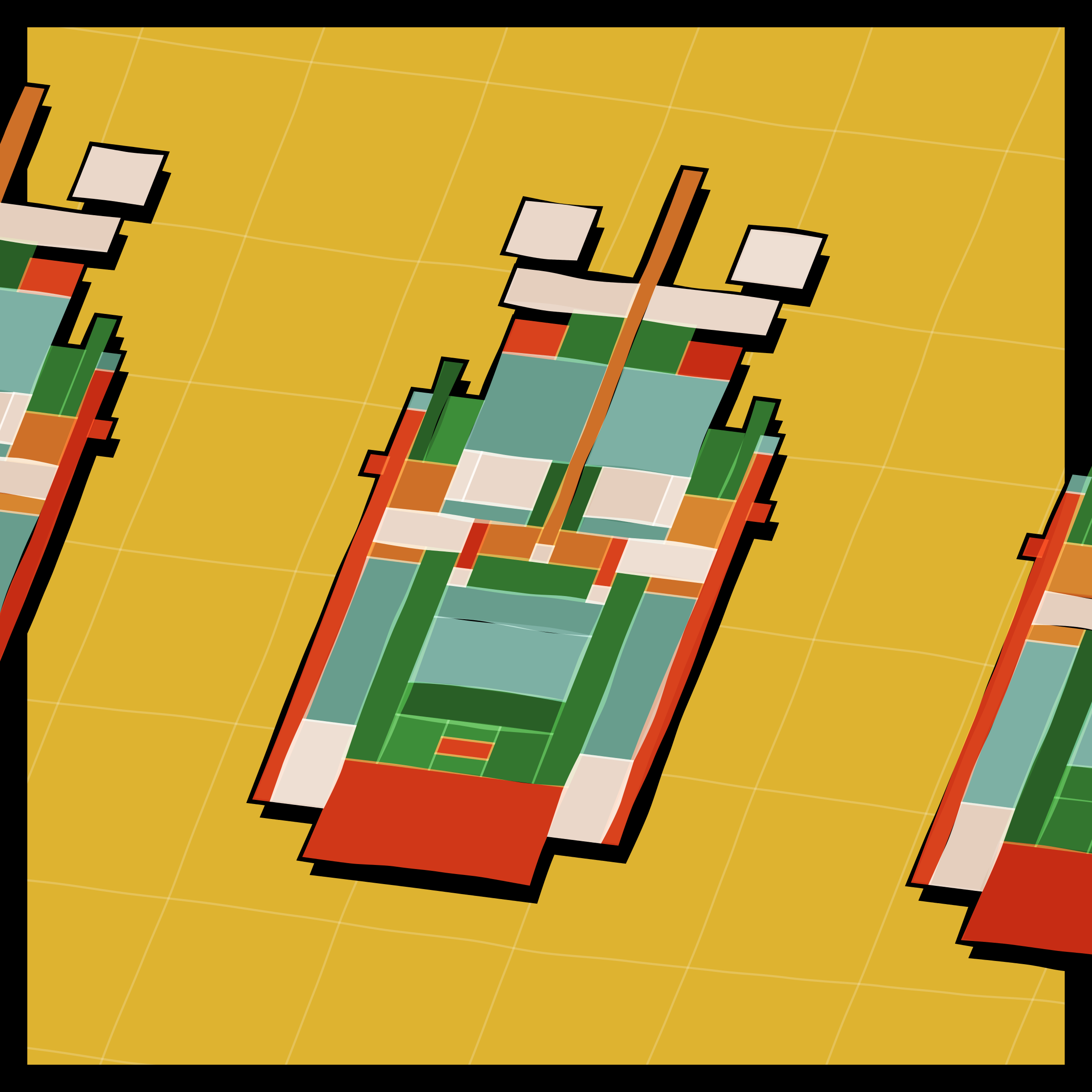 Art Blocks - Art Blocks v2 - Paper Armada #854 - NFT # 37000854