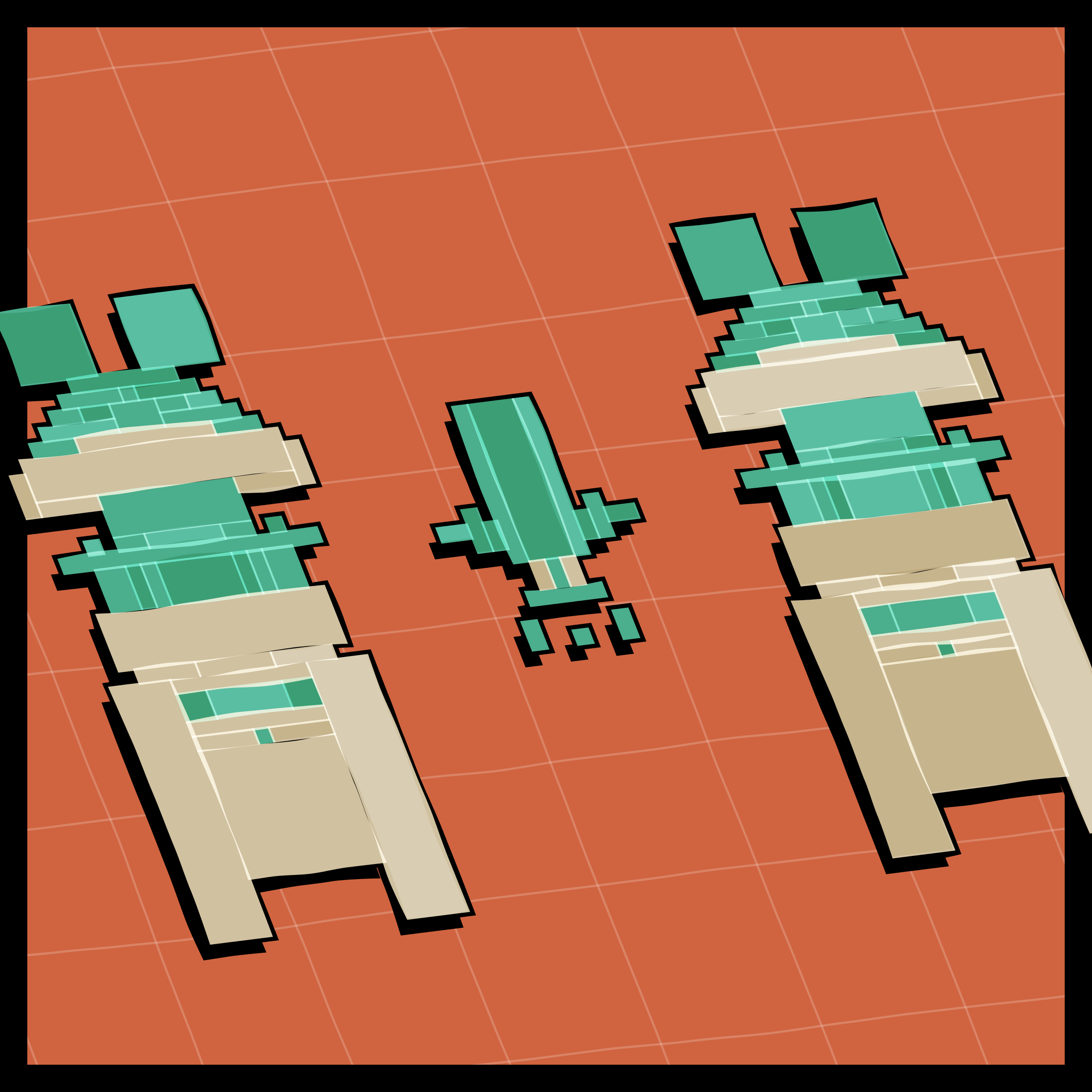 Art Blocks - Art Blocks v2 - Paper Armada #864 - NFT # 37000864