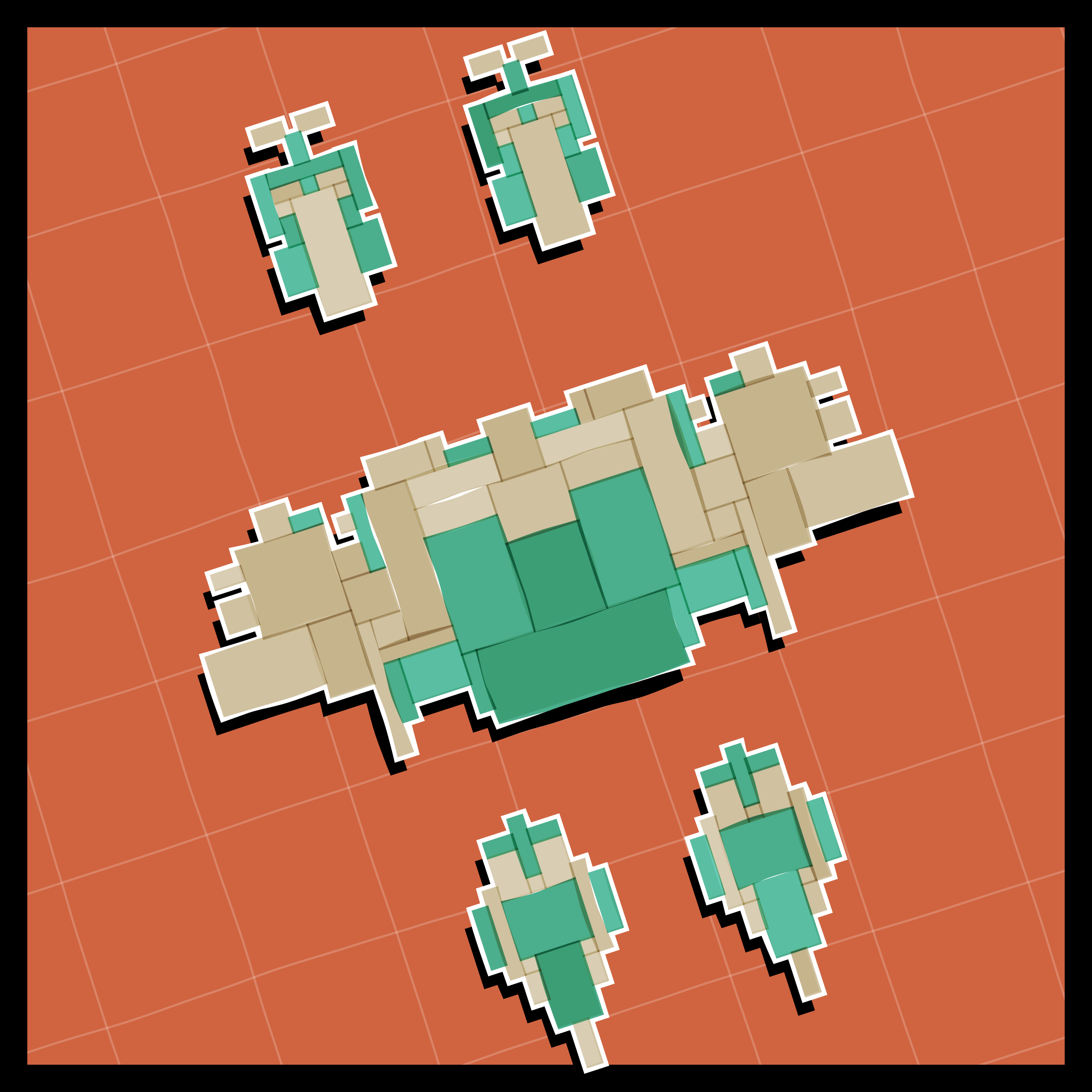 Art Blocks - Art Blocks v2 - Paper Armada #865 - NFT # 37000865