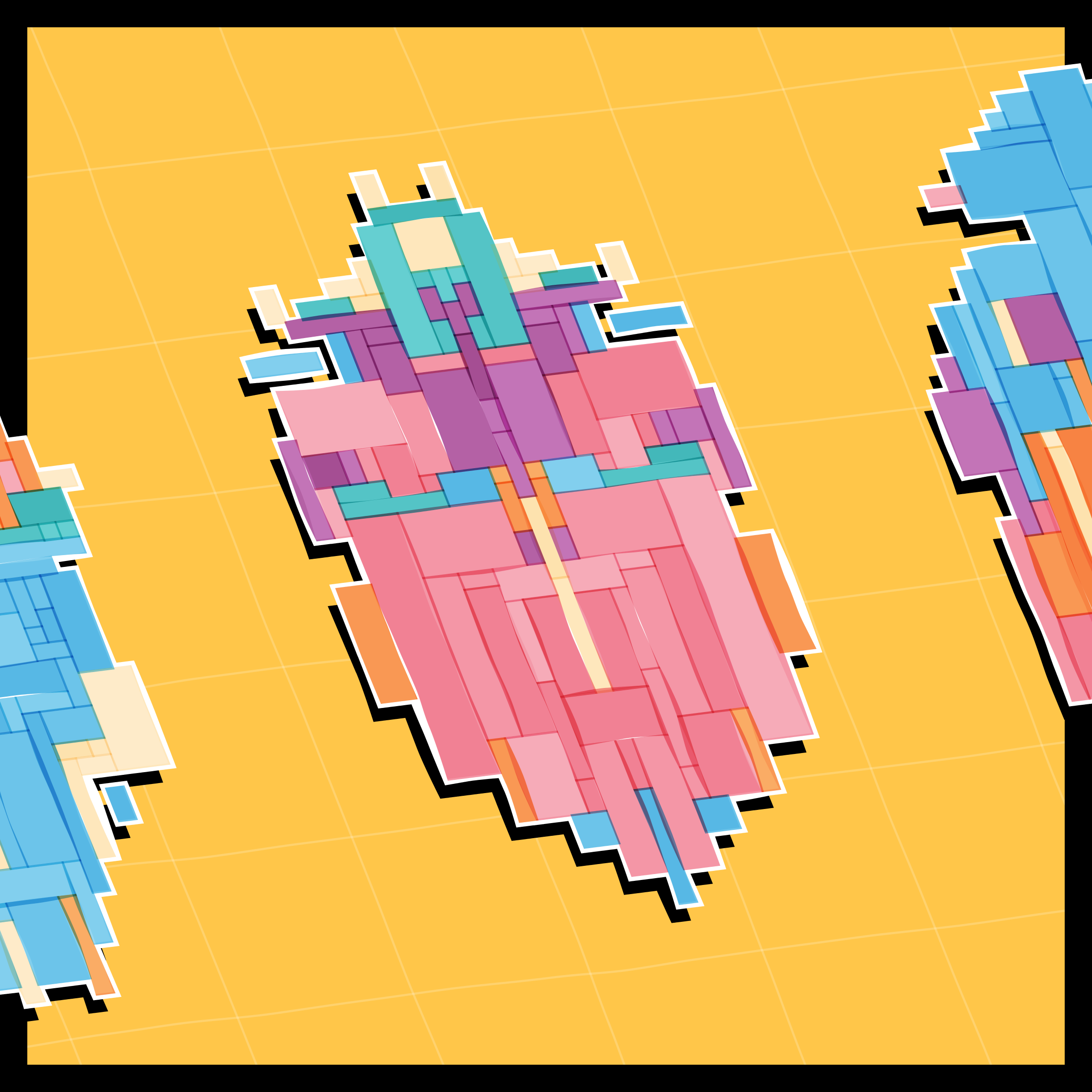 Art Blocks - Art Blocks v2 - Paper Armada #868 - NFT # 37000868