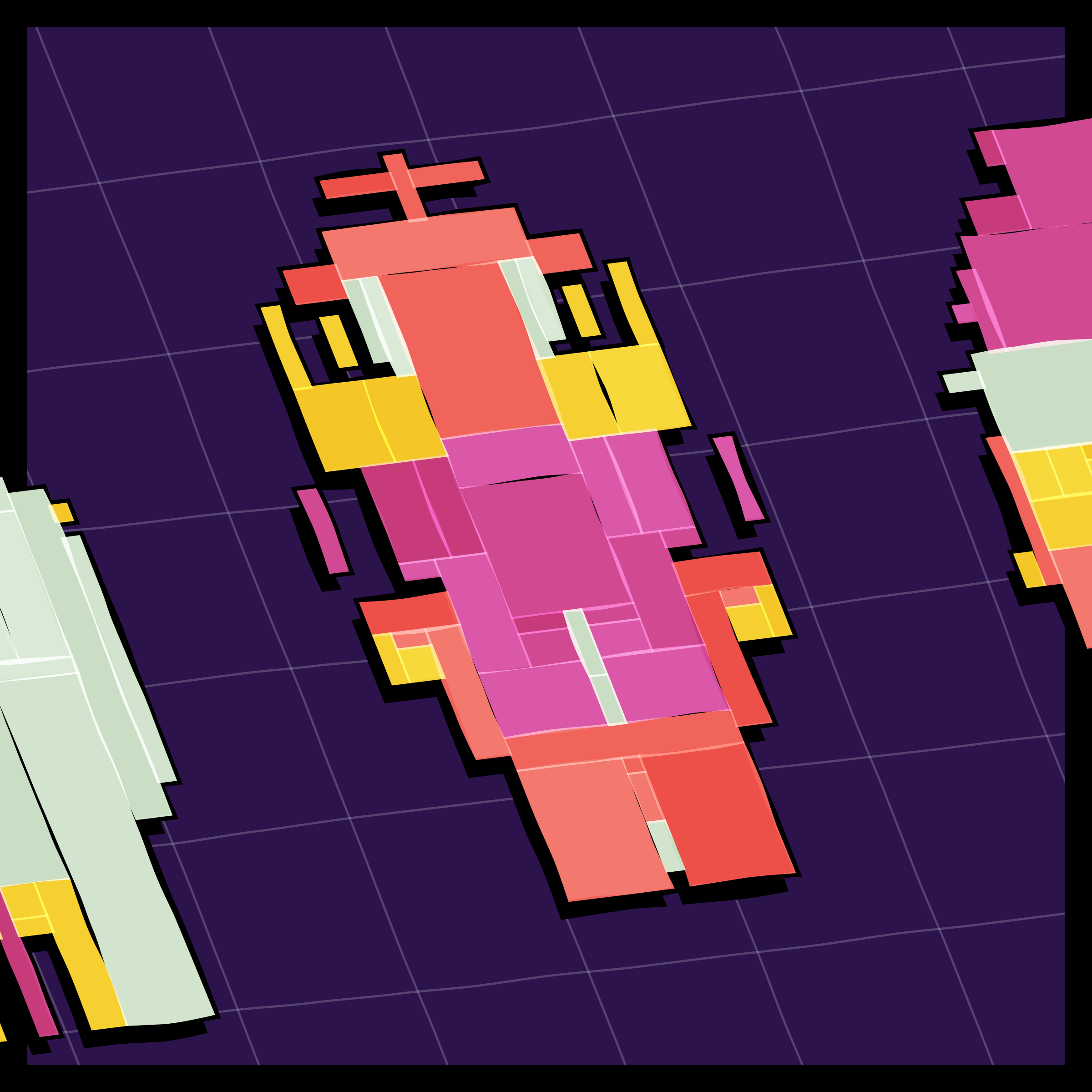 Art Blocks - Art Blocks v2 - Paper Armada #871 - NFT # 37000871