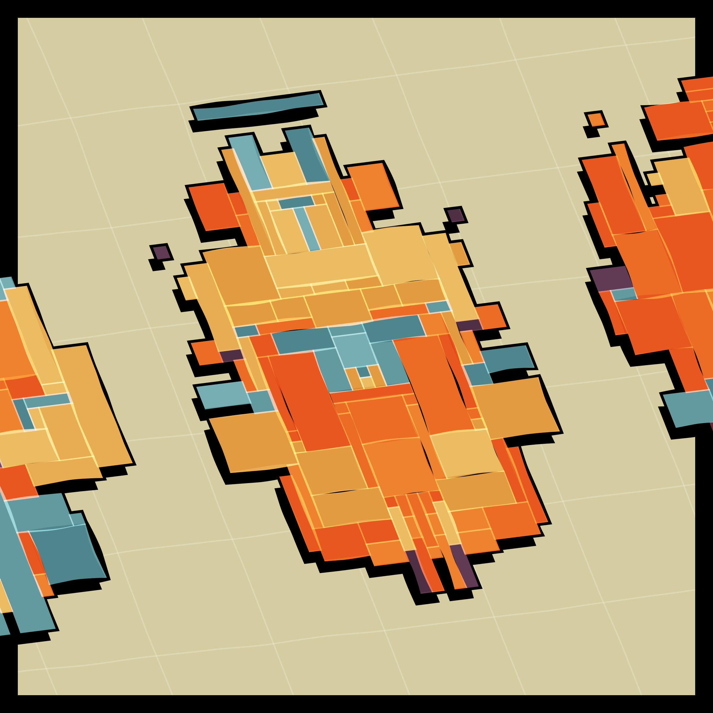 Art Blocks - Art Blocks v2 - Paper Armada #879 - NFT # 37000879