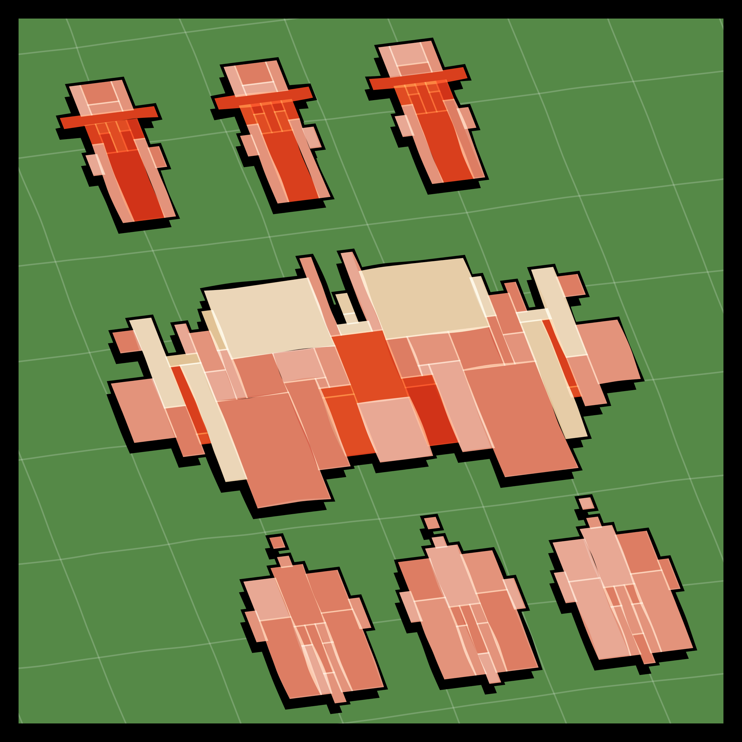 Art Blocks - Art Blocks v2 - Paper Armada #886 - NFT # 37000886