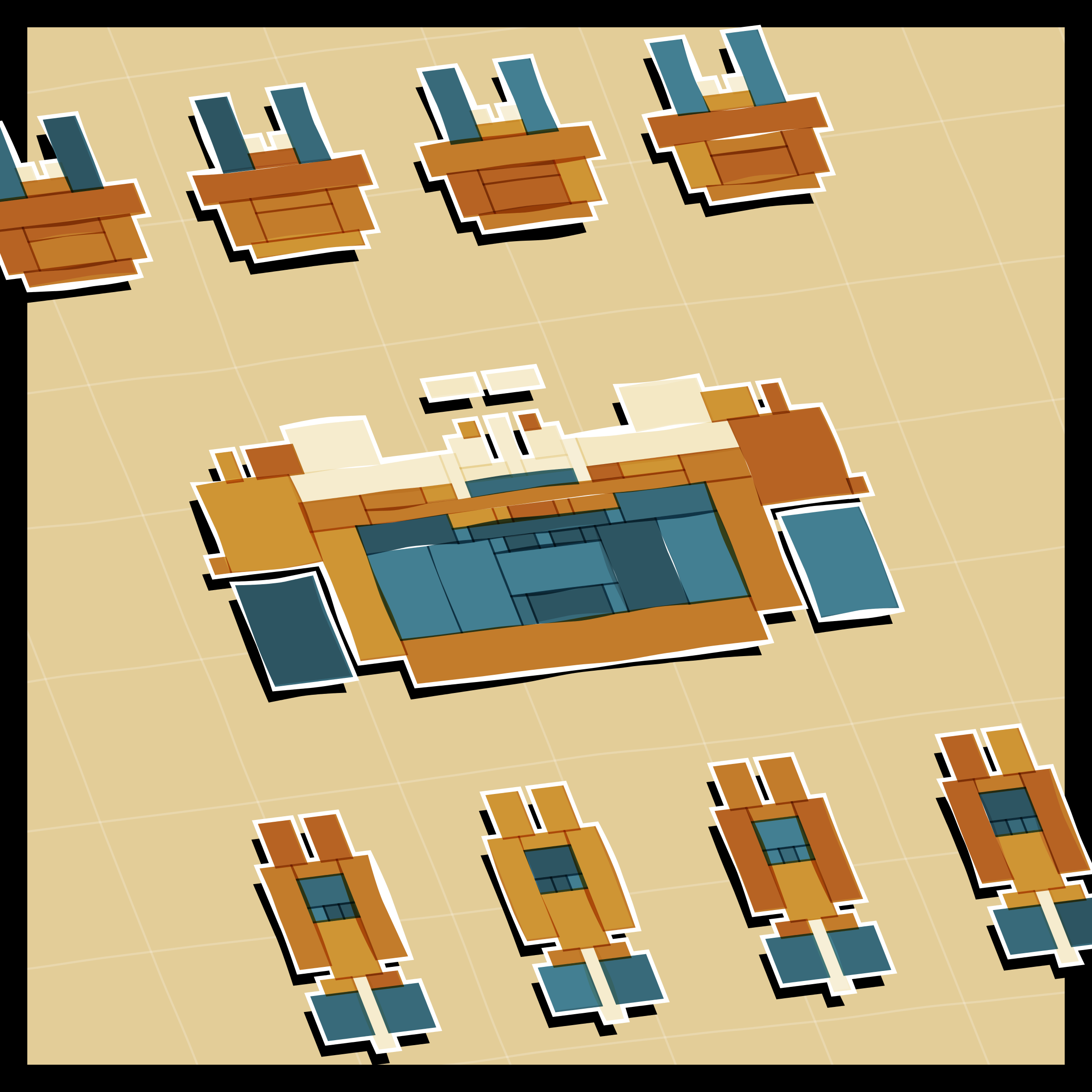 Art Blocks - Art Blocks v2 - Paper Armada #894 - NFT # 37000894