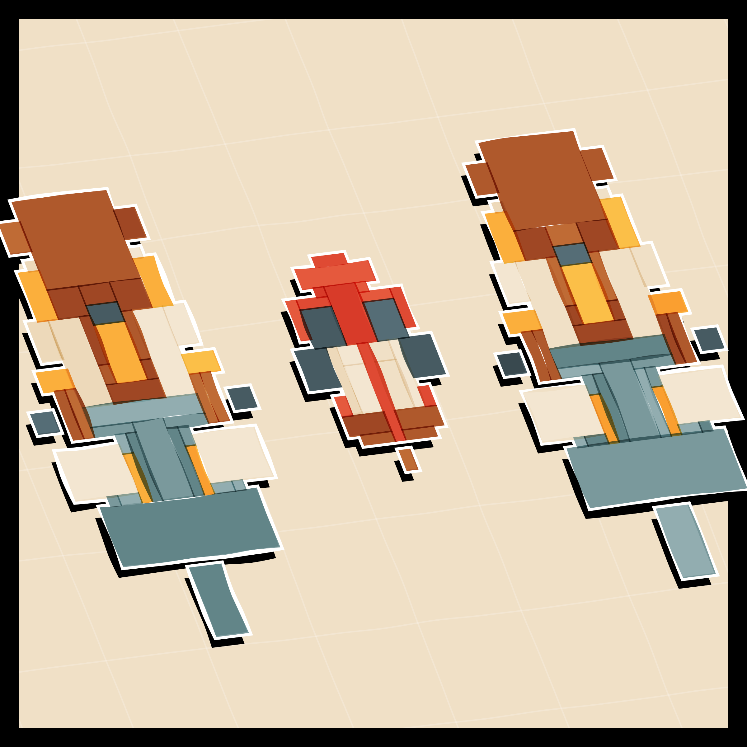 Art Blocks - Art Blocks v2 - Paper Armada #895 - NFT # 37000895