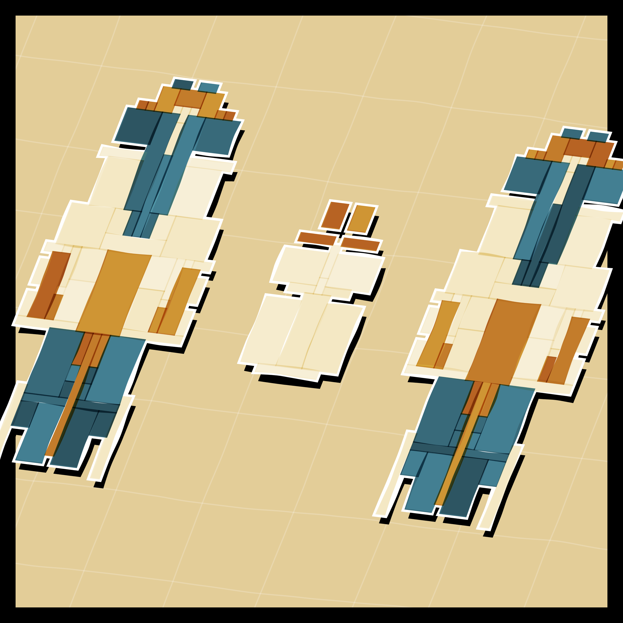 Art Blocks - Art Blocks v2 - Paper Armada #896 - NFT # 37000896