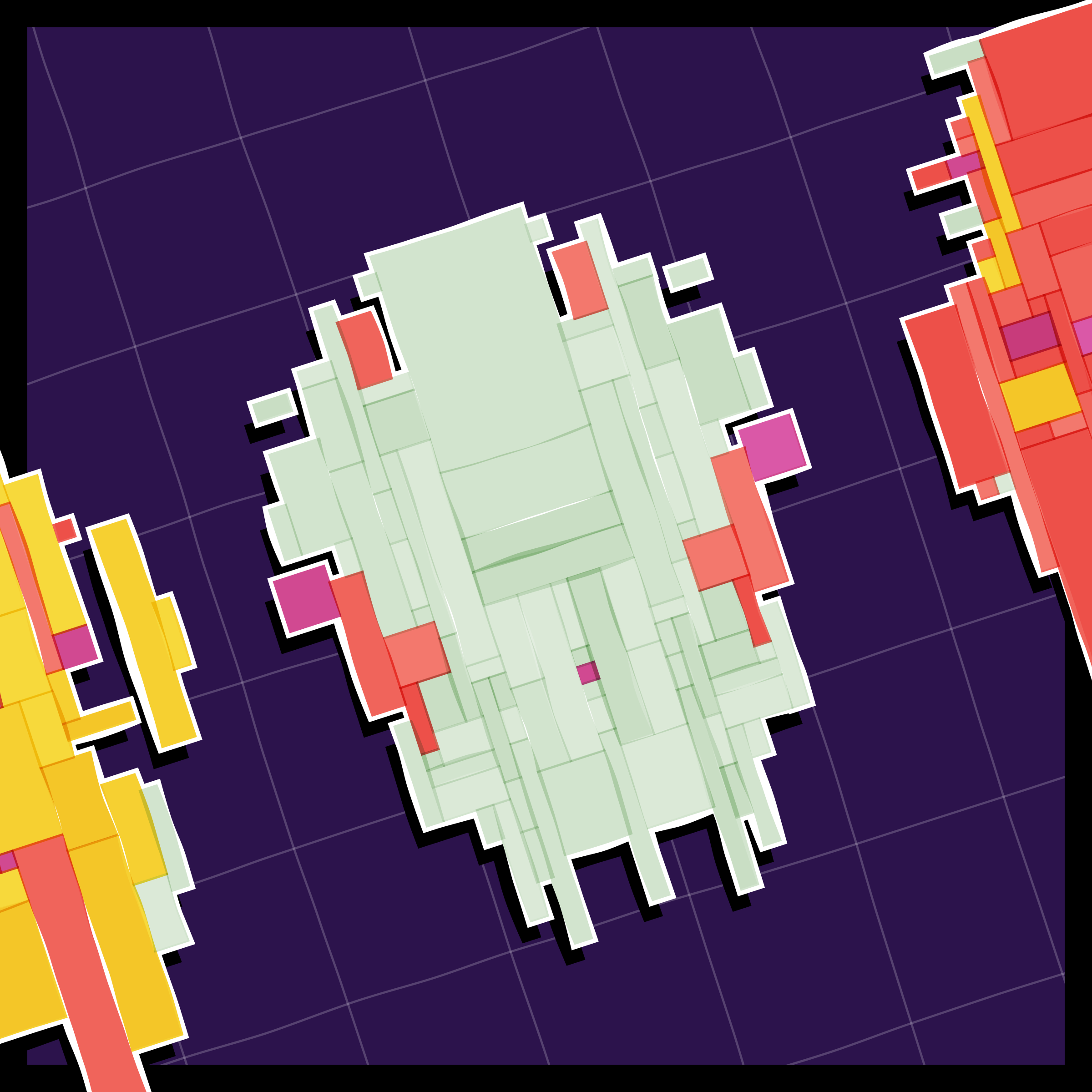 Art Blocks - Art Blocks v2 - Paper Armada #897 - NFT # 37000897