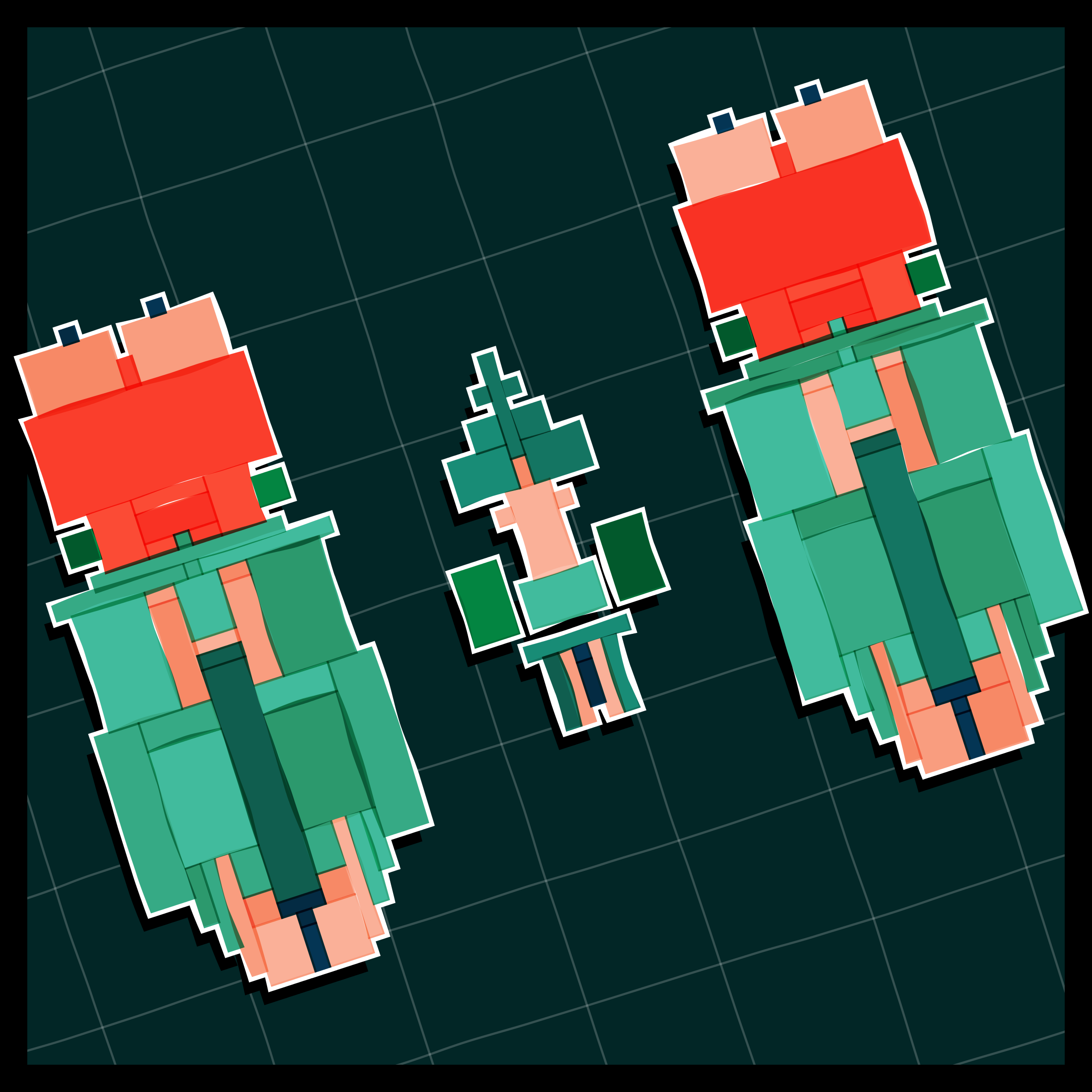 Art Blocks - Art Blocks v2 - Paper Armada #902 - NFT # 37000902