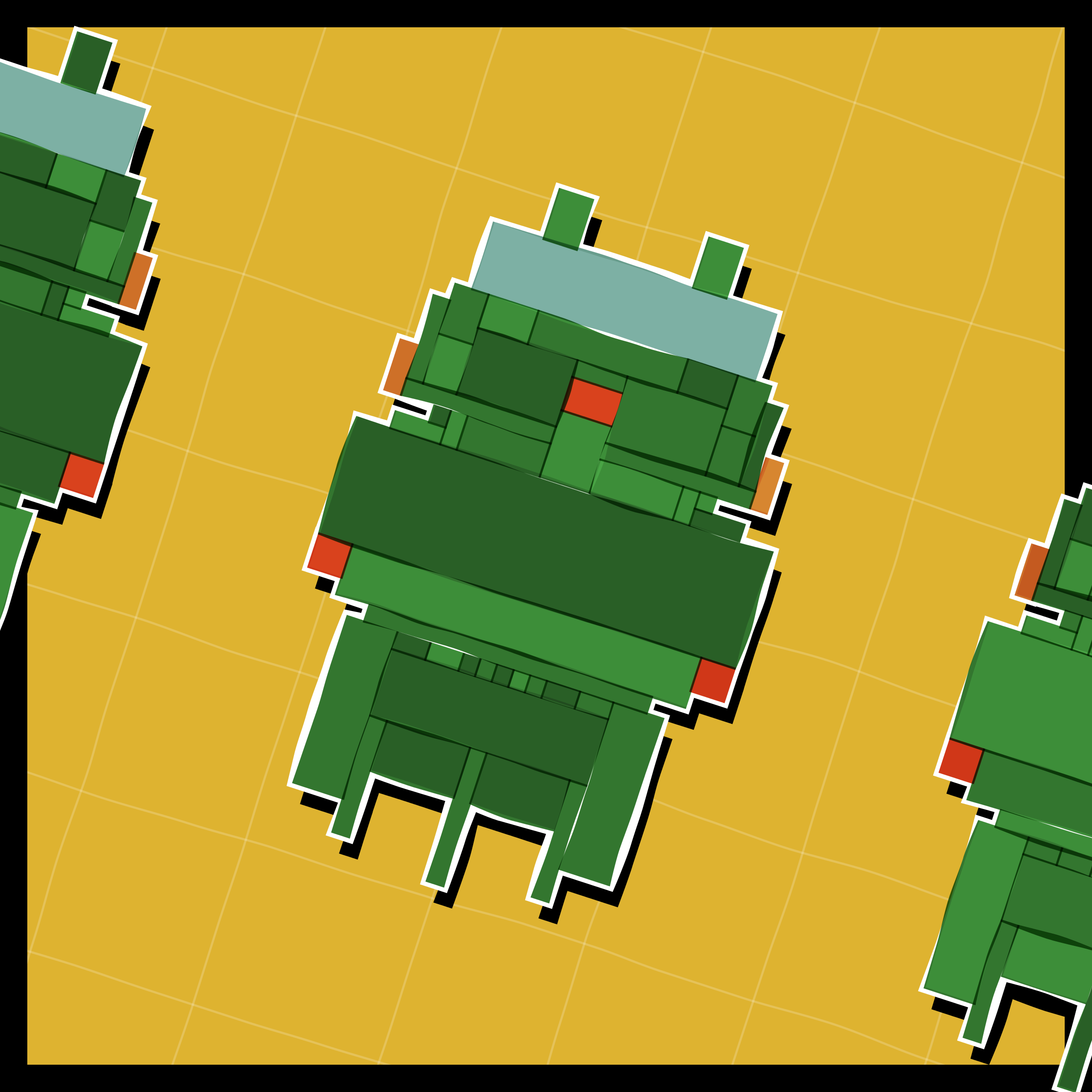 Art Blocks - Art Blocks v2 - Paper Armada #906 - NFT # 37000906