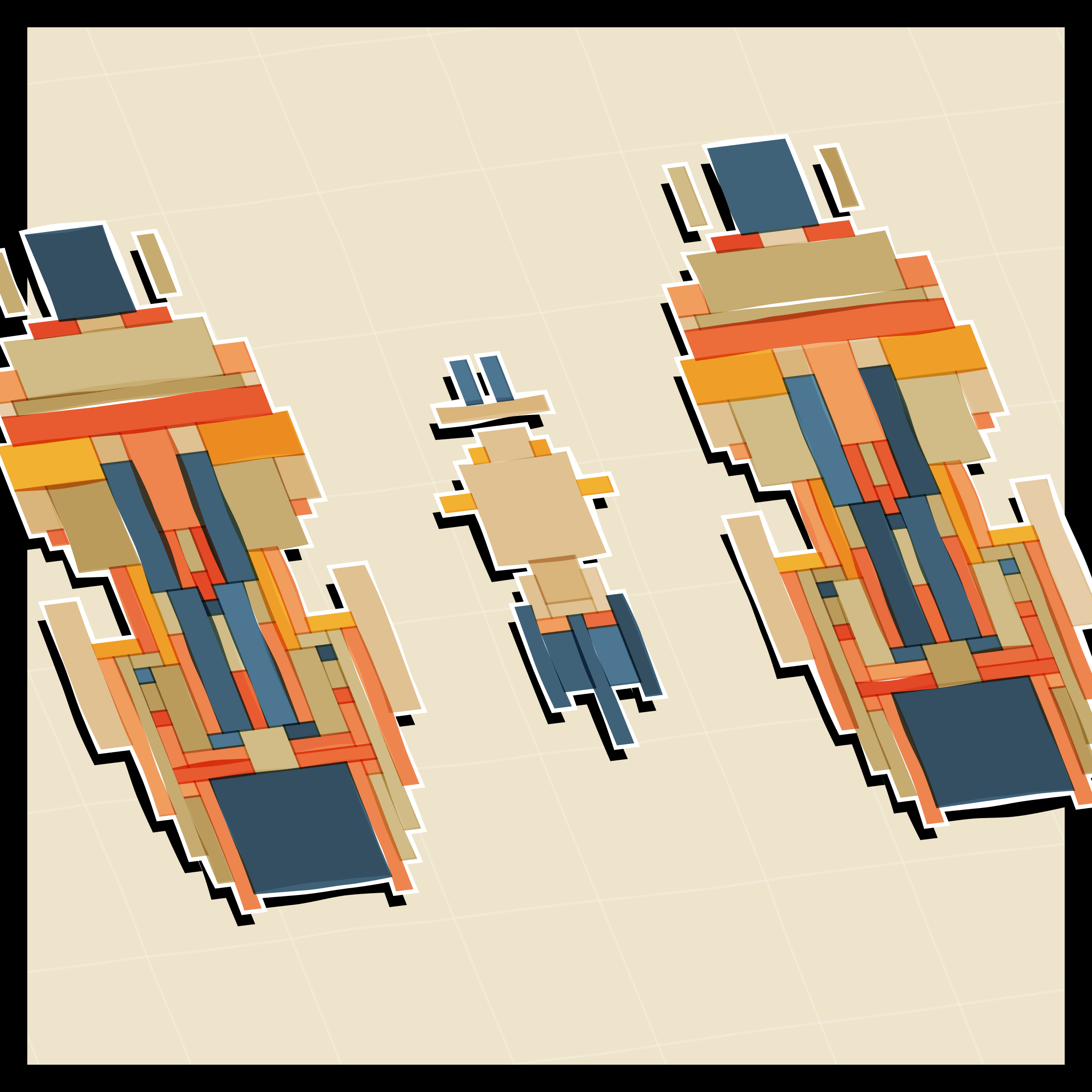 Art Blocks - Art Blocks v2 - Paper Armada #908 - NFT # 37000908