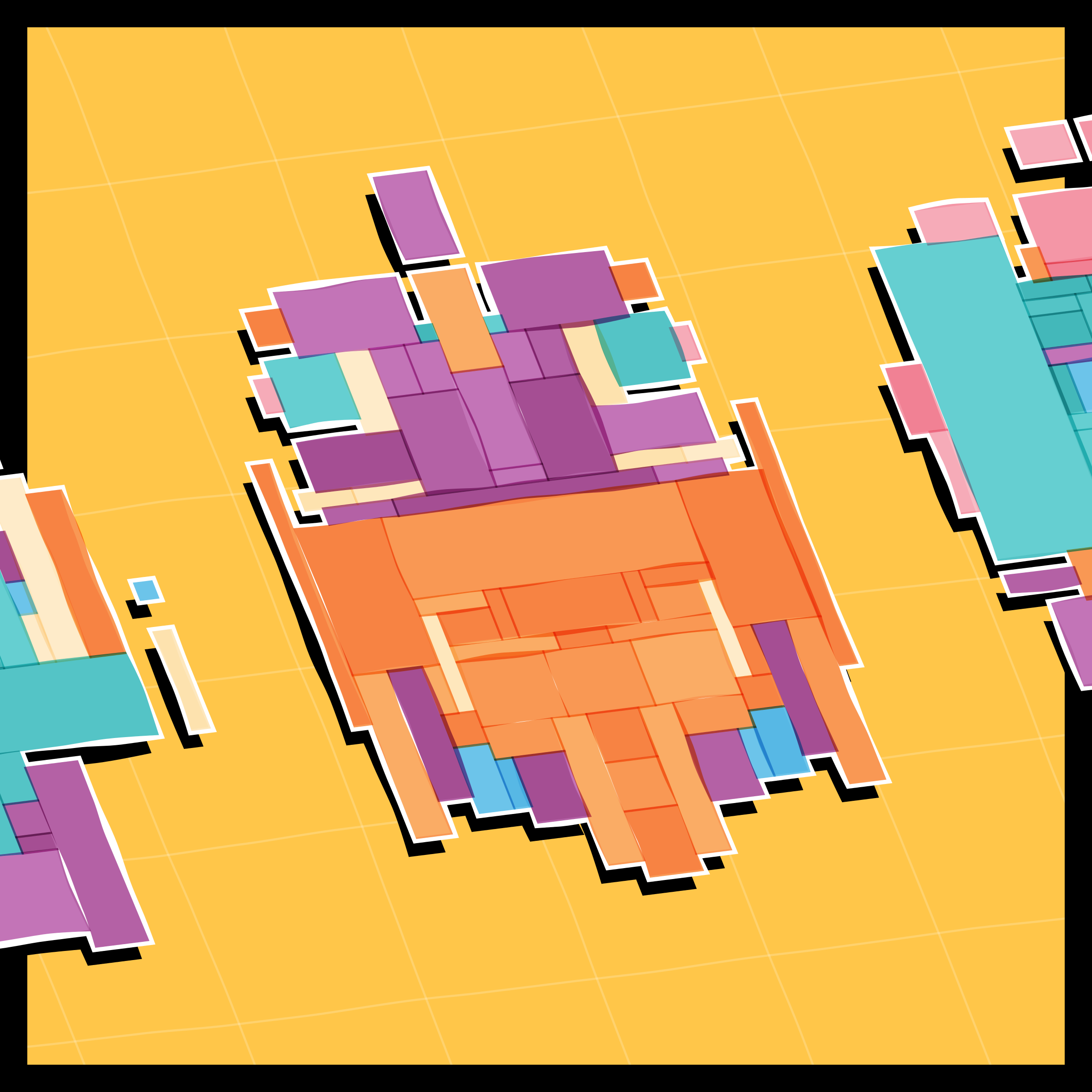 Art Blocks - Art Blocks v2 - Paper Armada #916 - NFT # 37000916