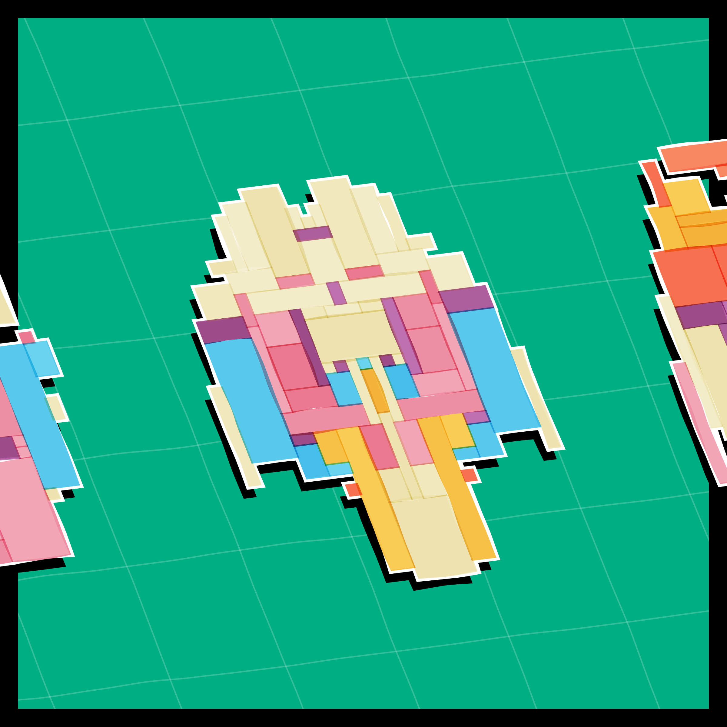 Art Blocks - Art Blocks v2 - Paper Armada #923 - NFT # 37000923