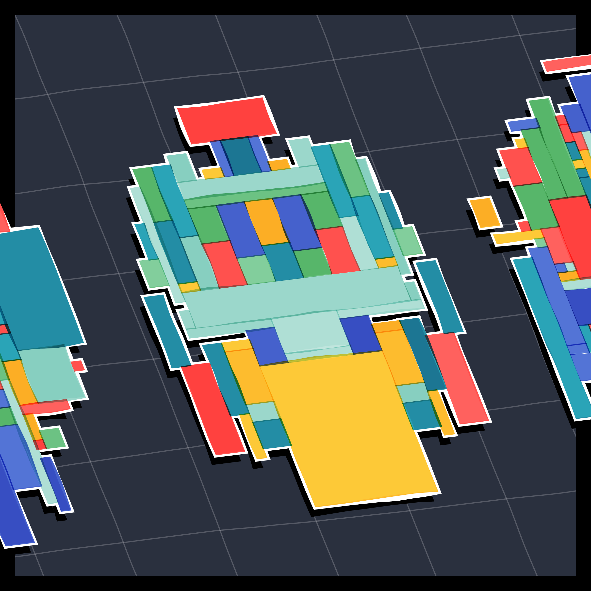 Art Blocks - Art Blocks v2 - Paper Armada #932 - NFT # 37000932