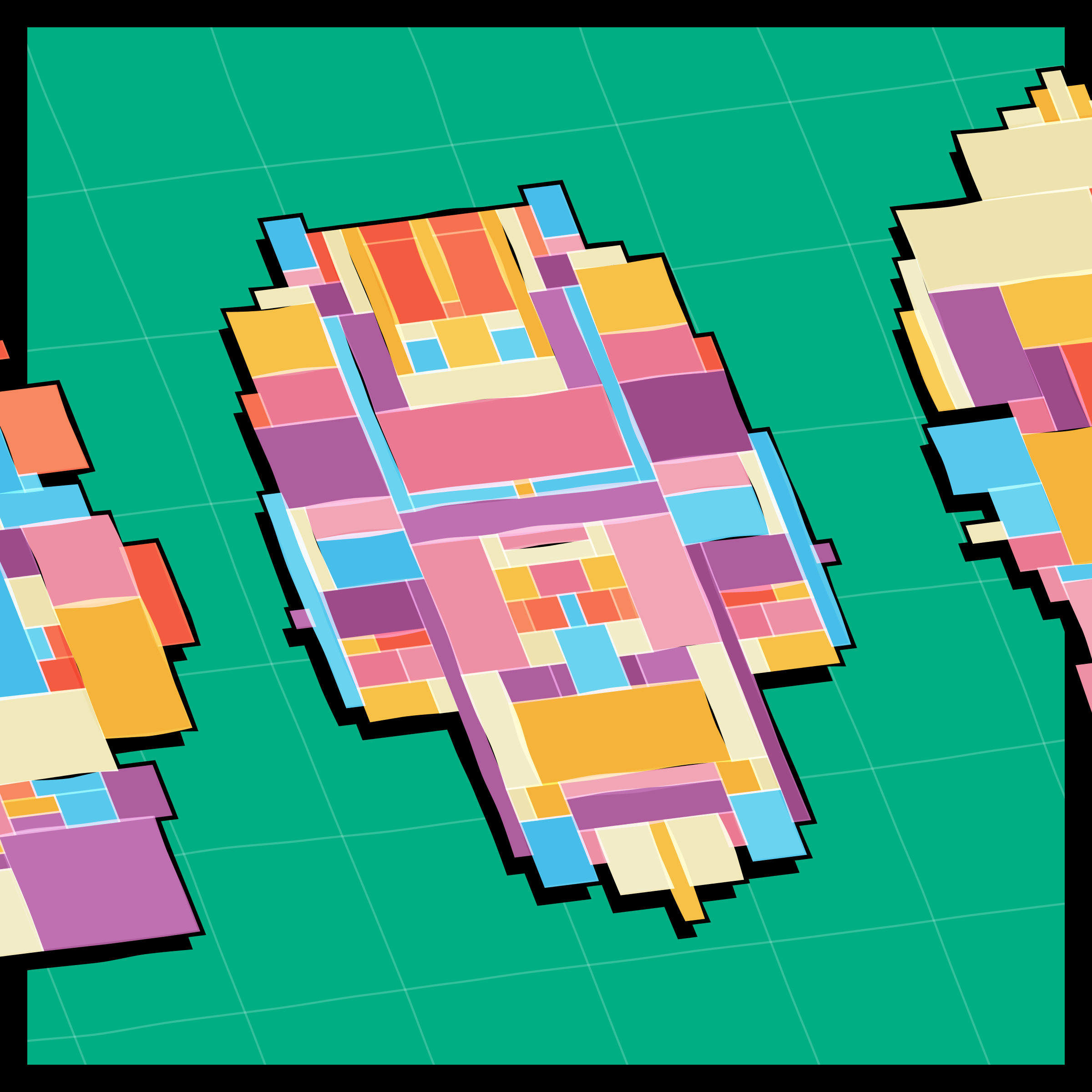 Art Blocks - Art Blocks v2 - Paper Armada #937 - NFT # 37000937