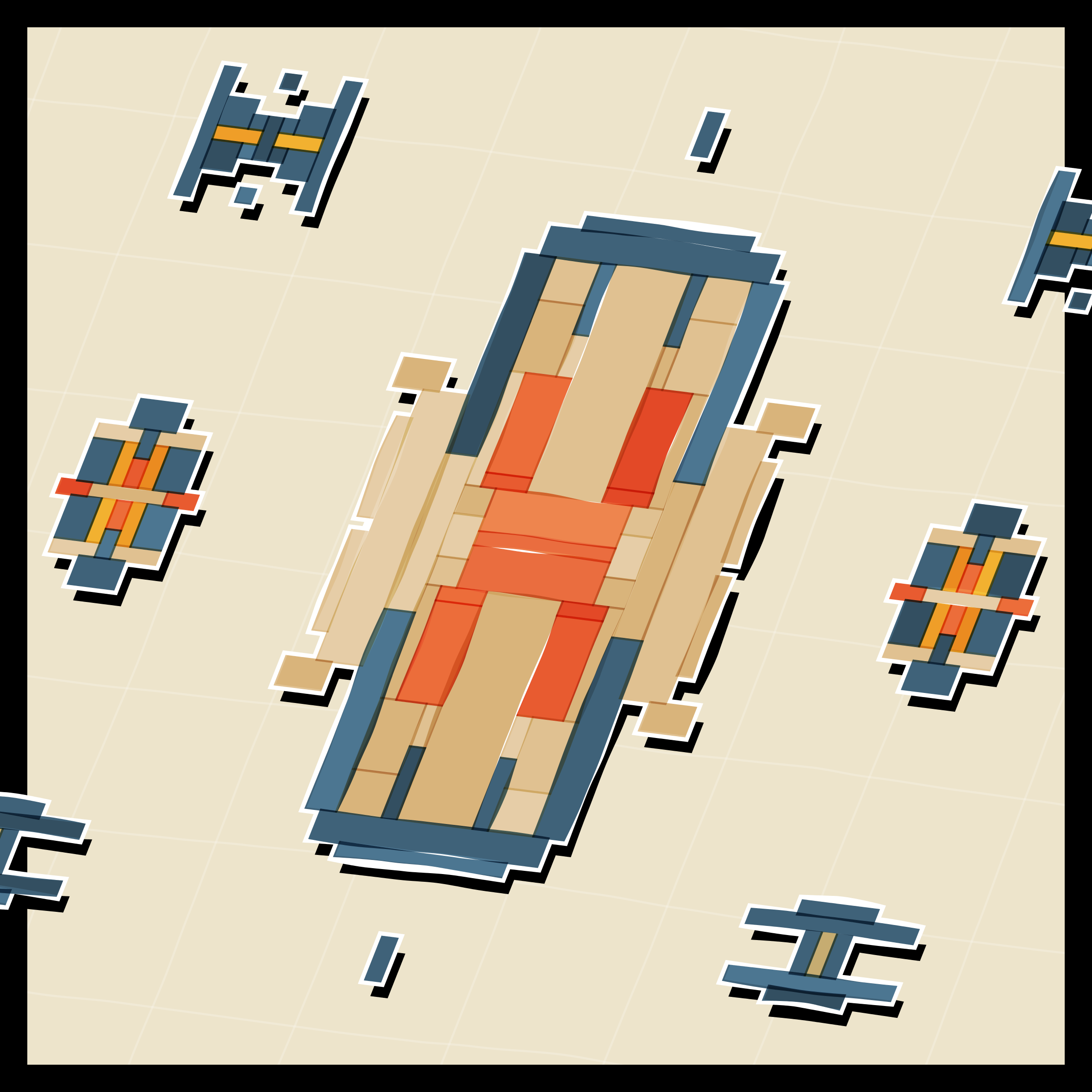 Art Blocks - Art Blocks v2 - Paper Armada #950 - NFT # 37000950