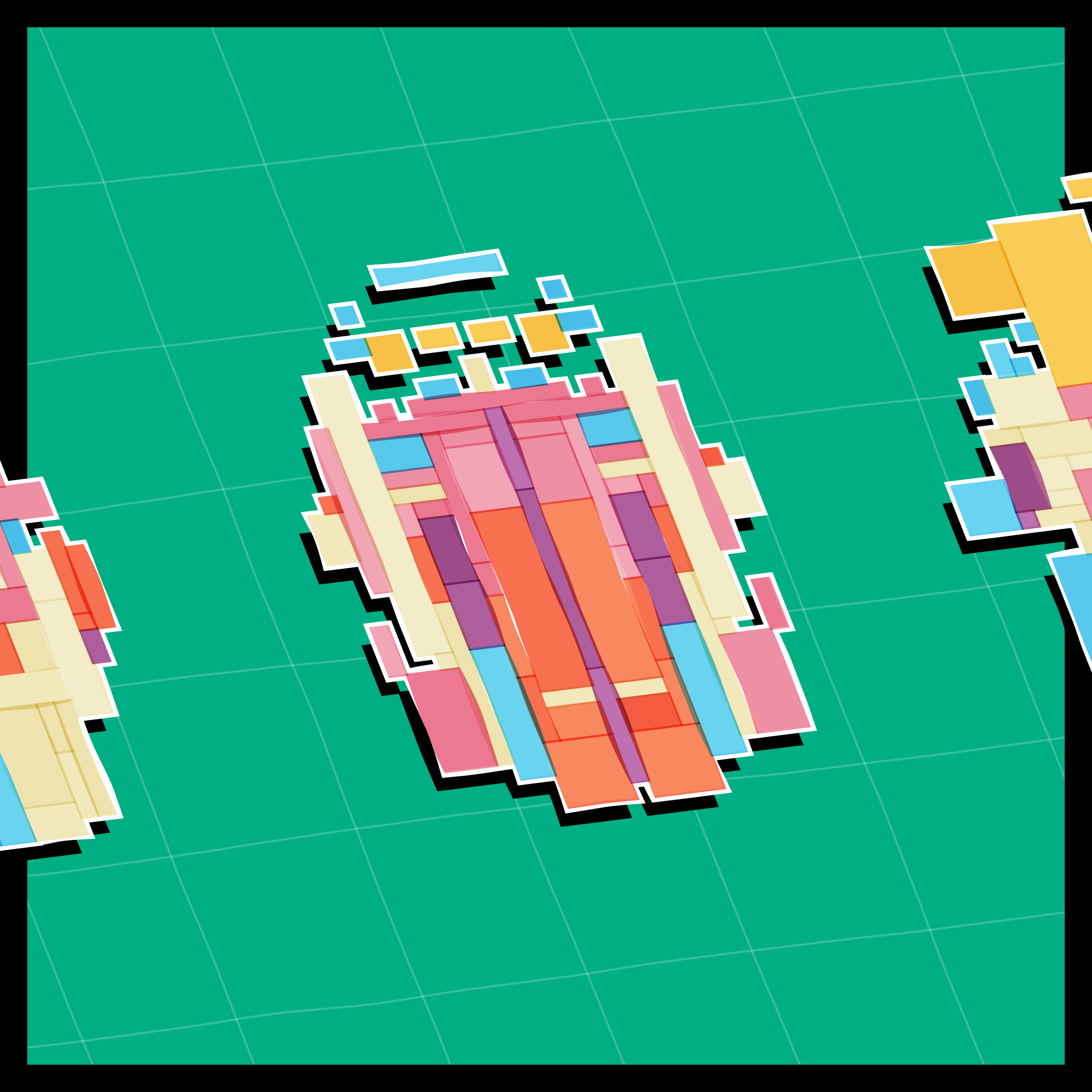 Art Blocks - Art Blocks v2 - Paper Armada #957 - NFT # 37000957