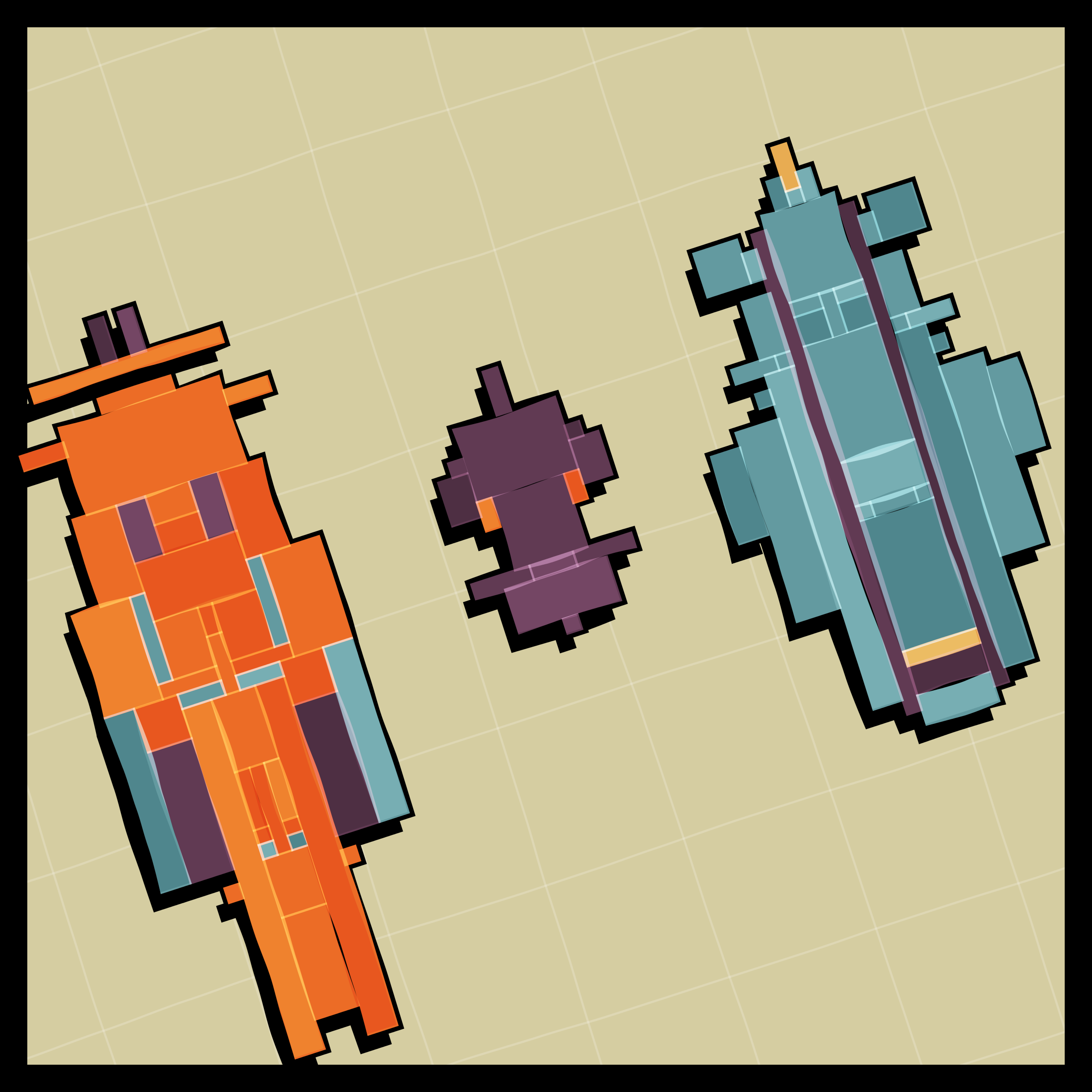 Art Blocks - Art Blocks v2 - Paper Armada #961 - NFT # 37000961