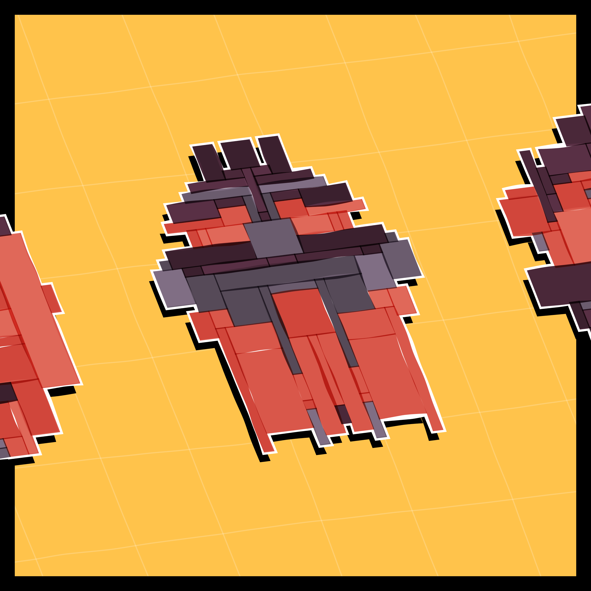 Art Blocks - Art Blocks v2 - Paper Armada #962 - NFT # 37000962