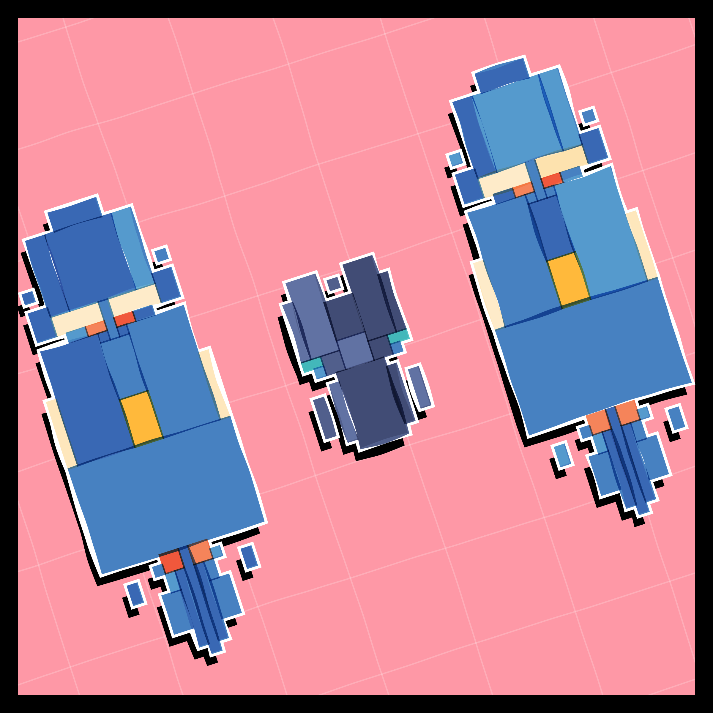 Art Blocks - Art Blocks v2 - Paper Armada #965 - NFT # 37000965